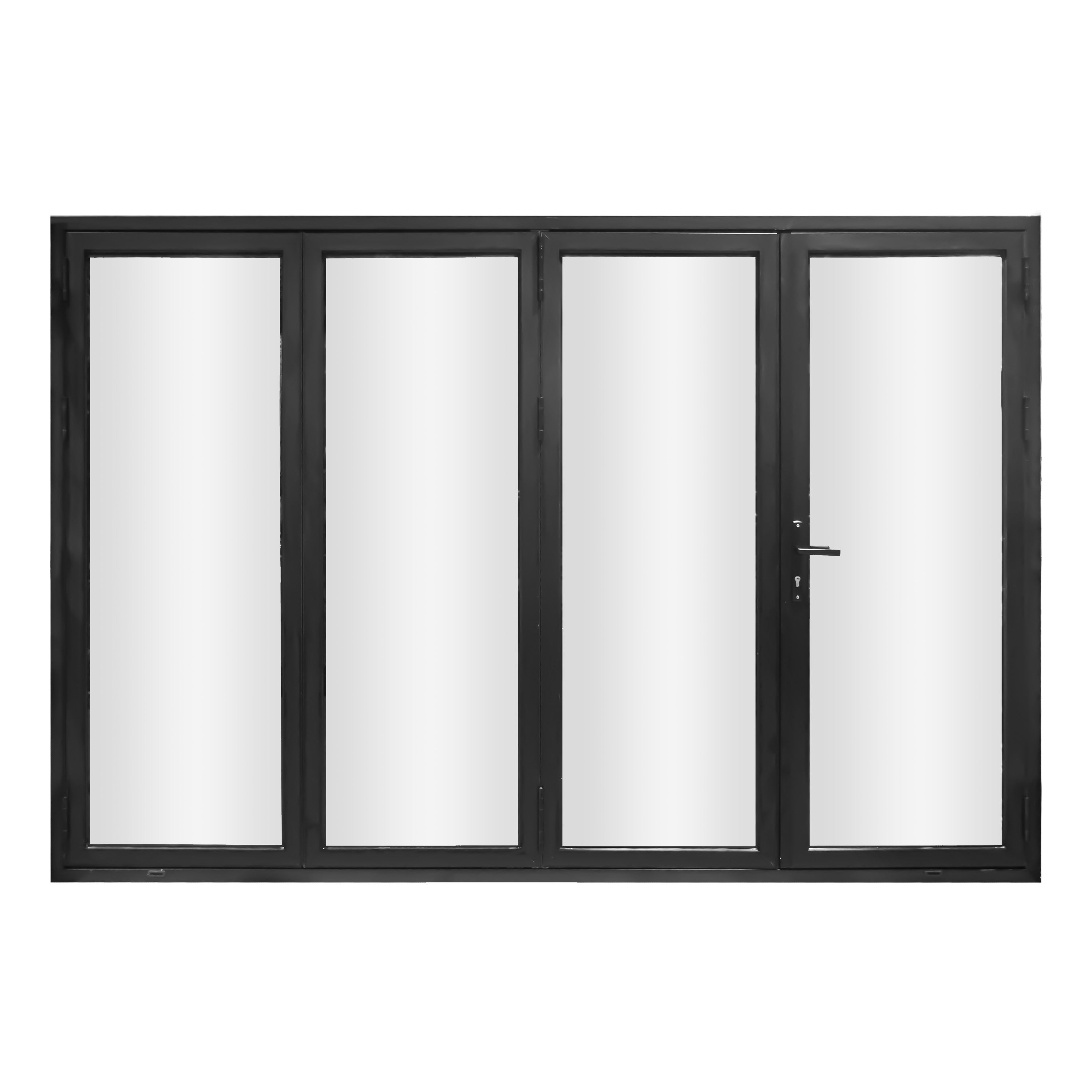 120" x 96" Aluminum Folding Door