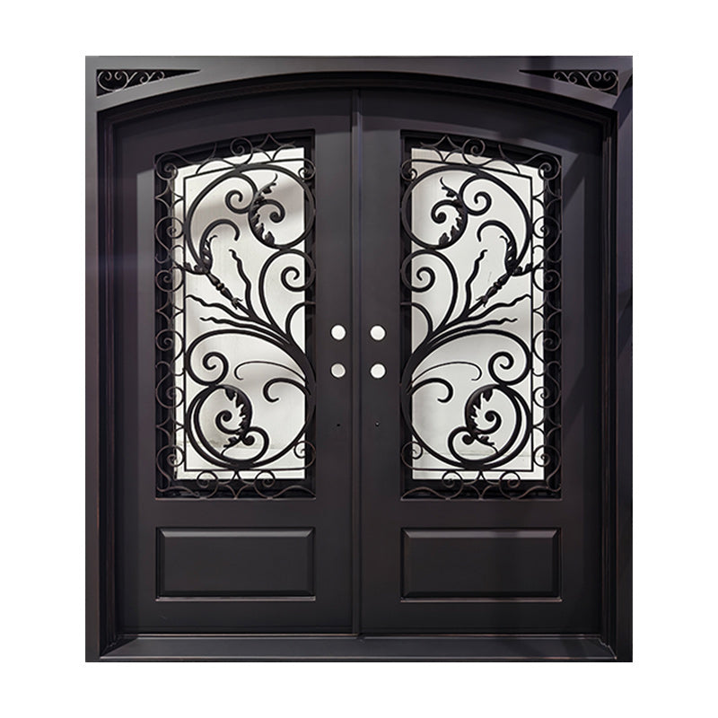 C013 Double Iron Door Left Hand Swing 6ft x 80