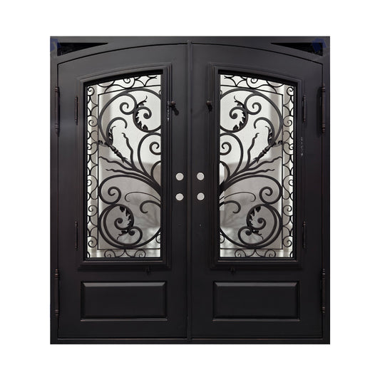 C013 Double Iron Door Left Hand Swing 6ft x 80