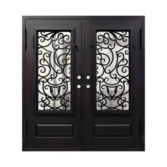 Double Iron Door C017 Unique Design