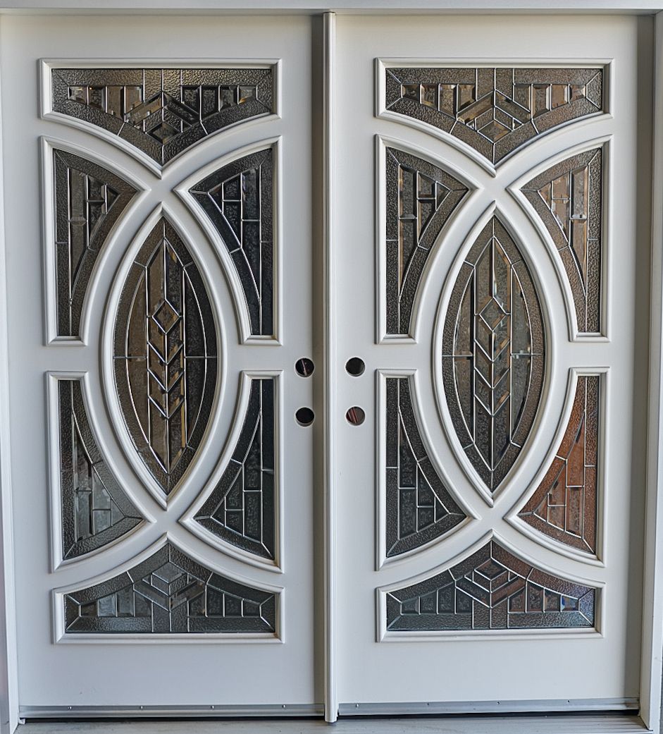 Mahogany Double Door