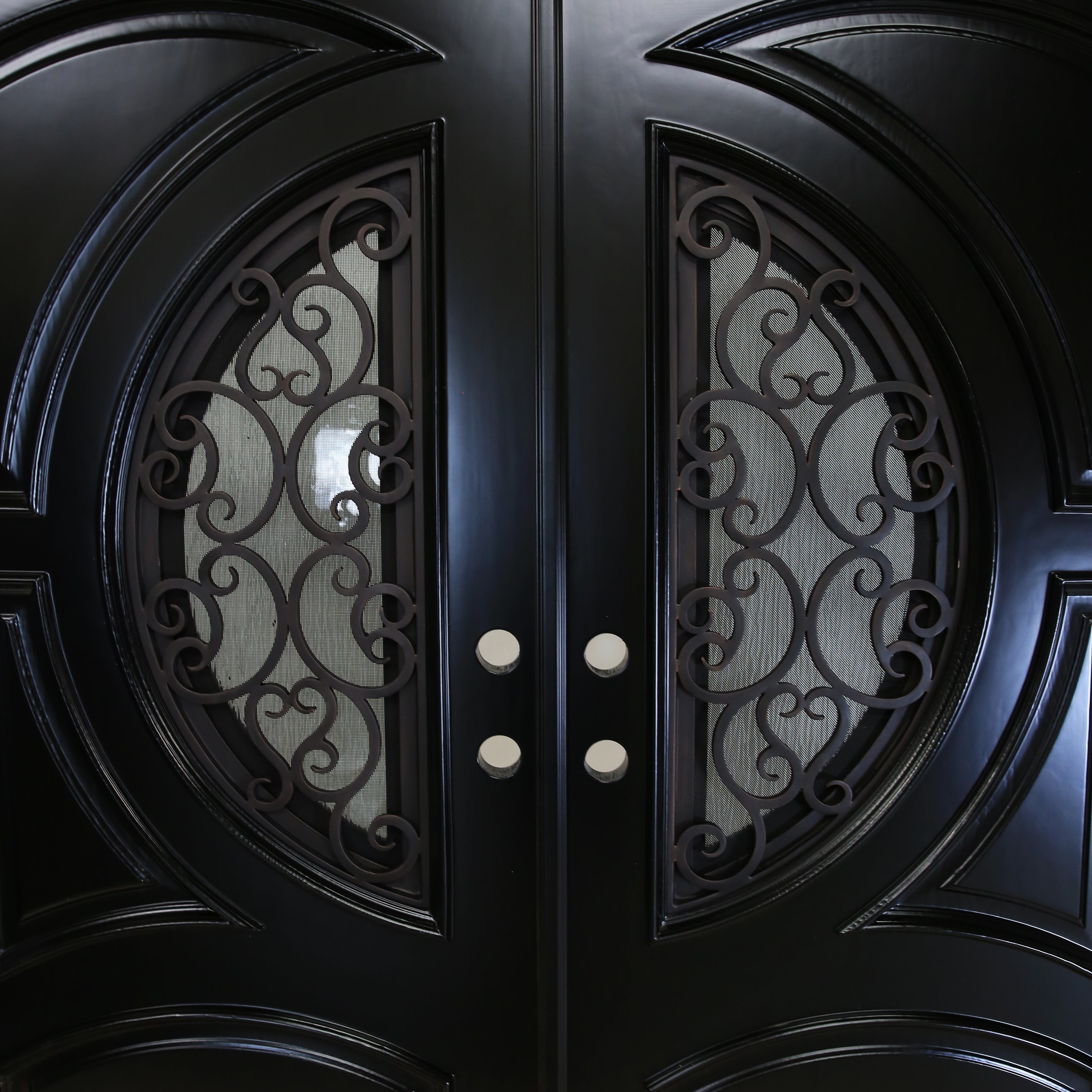 Espresso Double Door Entry
