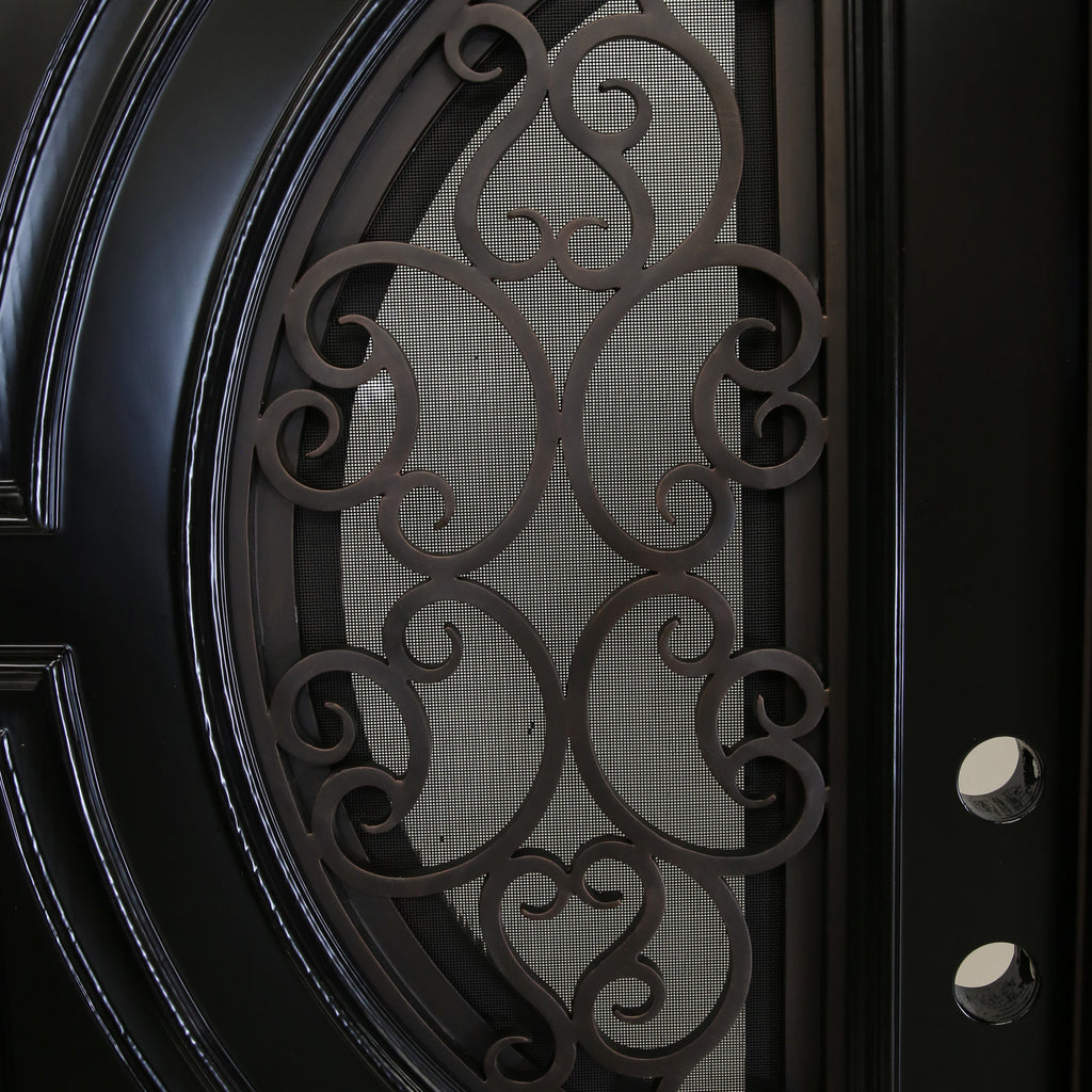 Espresso Double Door Entry