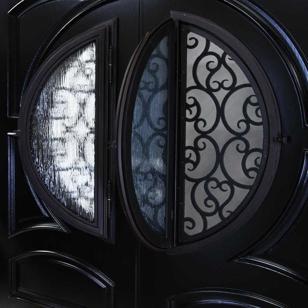Espresso Double Door Entry