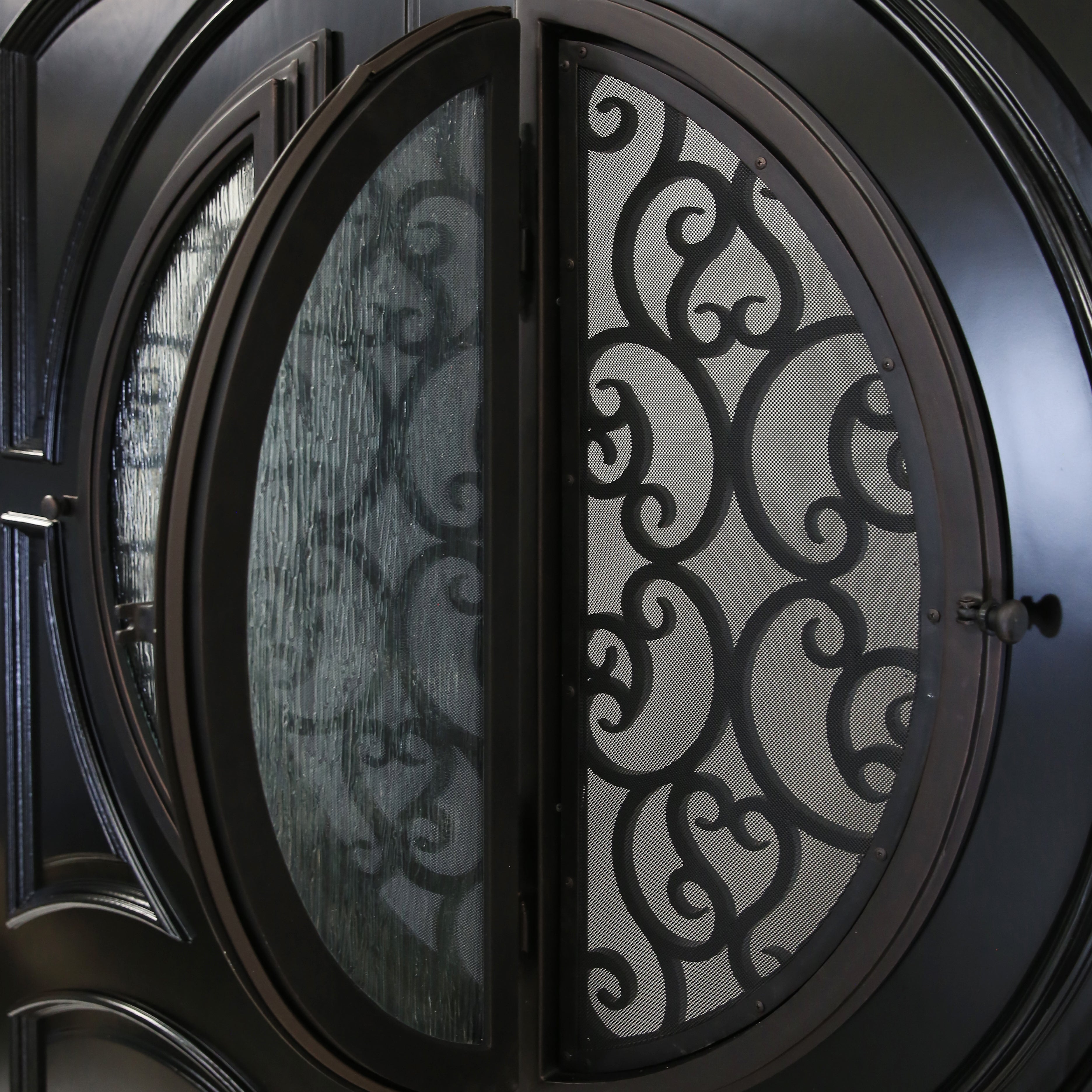 Espresso Double Door Entry