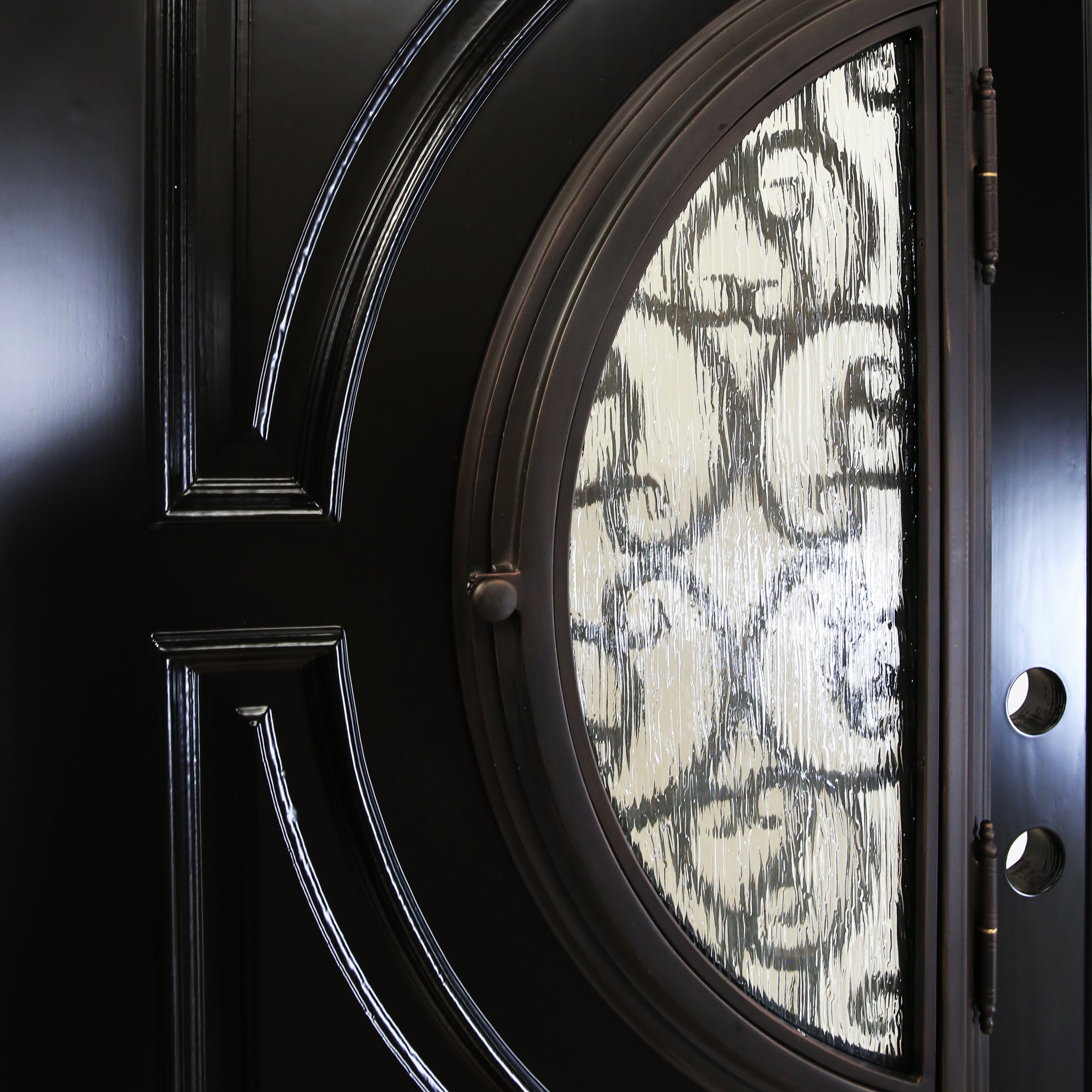 Espresso Double Door Entry
