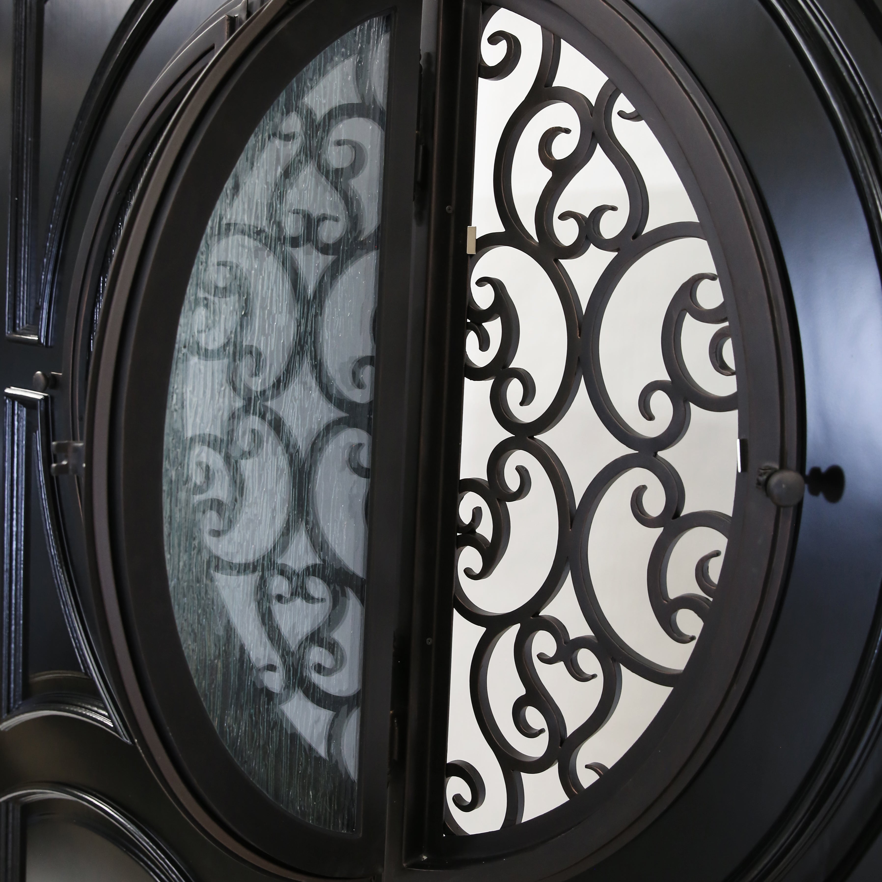Espresso Double Door Entry