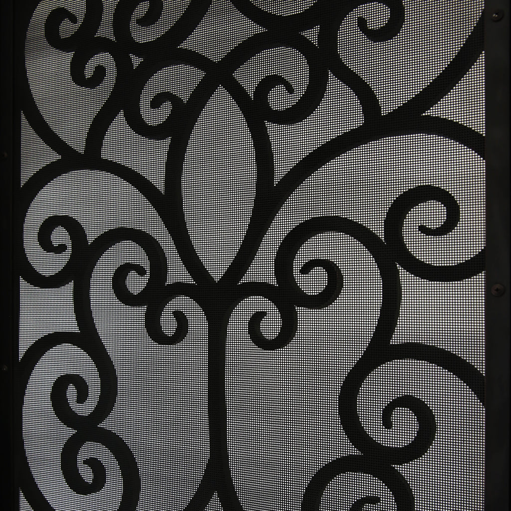 Polyurethane Composite Front Door 36" x 80" Dark Walnut