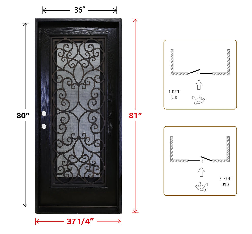 High Density Composite Entry Door