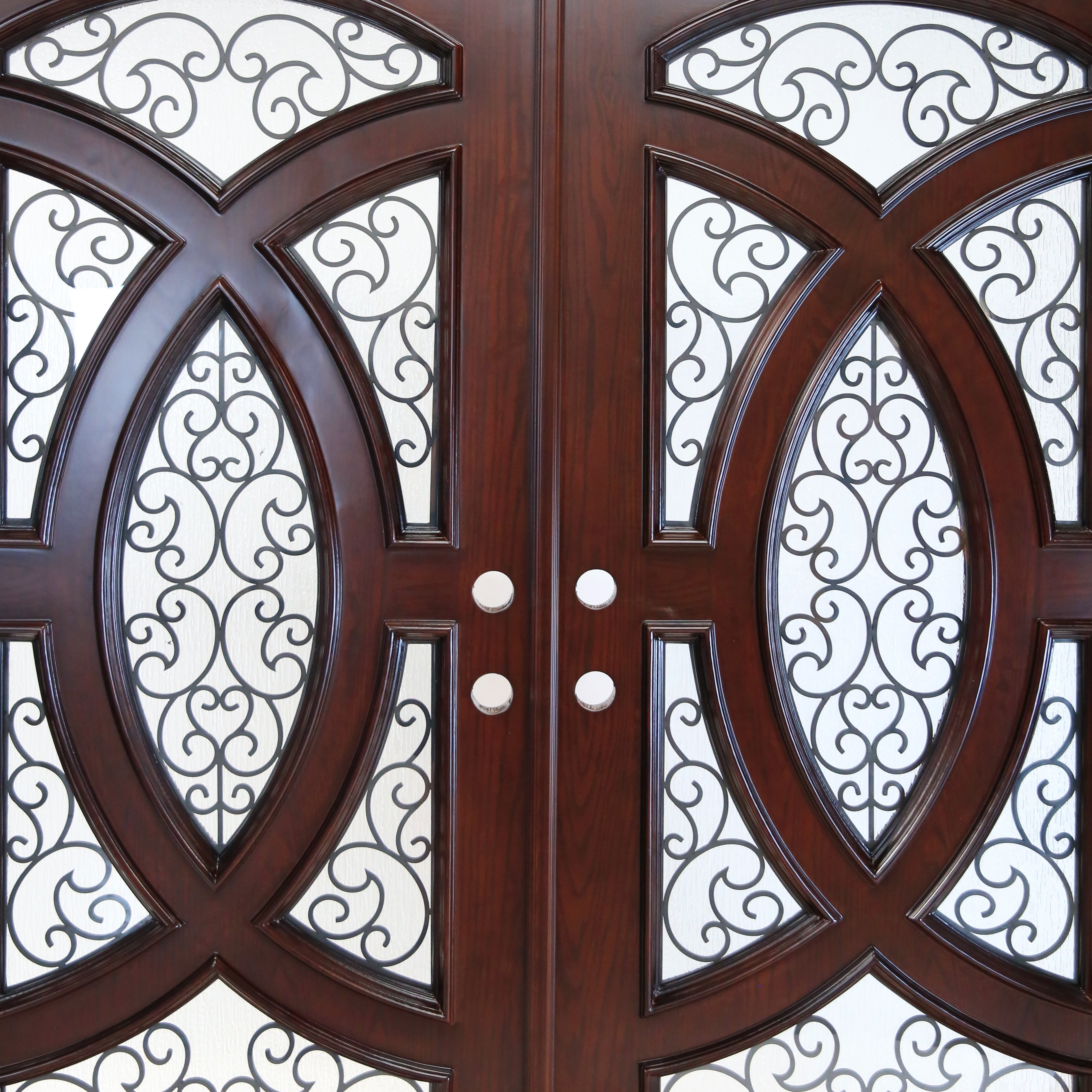 72" x 80" Resistant Polyurethane Composite Front Door