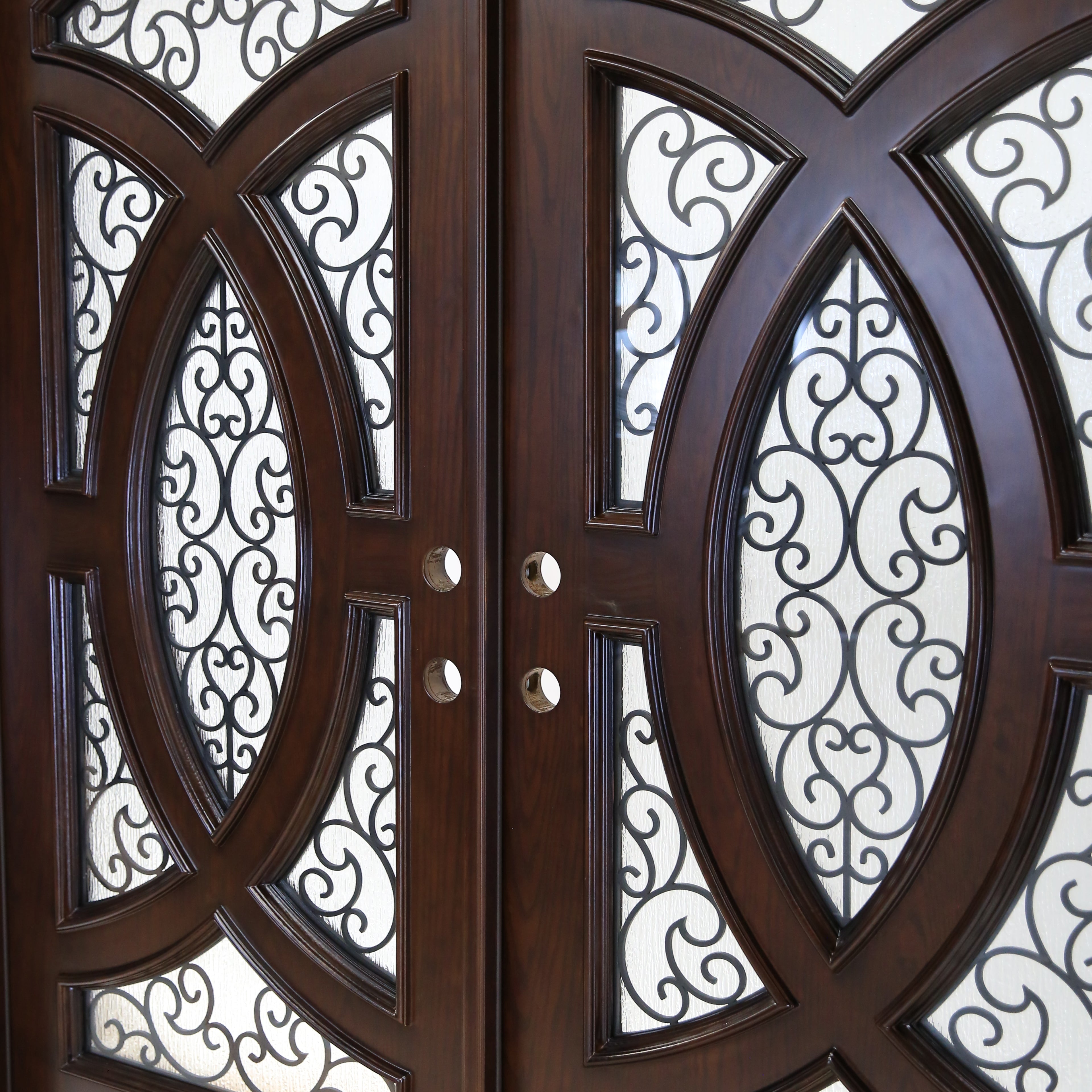 72" x 80" Resistant Polyurethane Composite Front Door