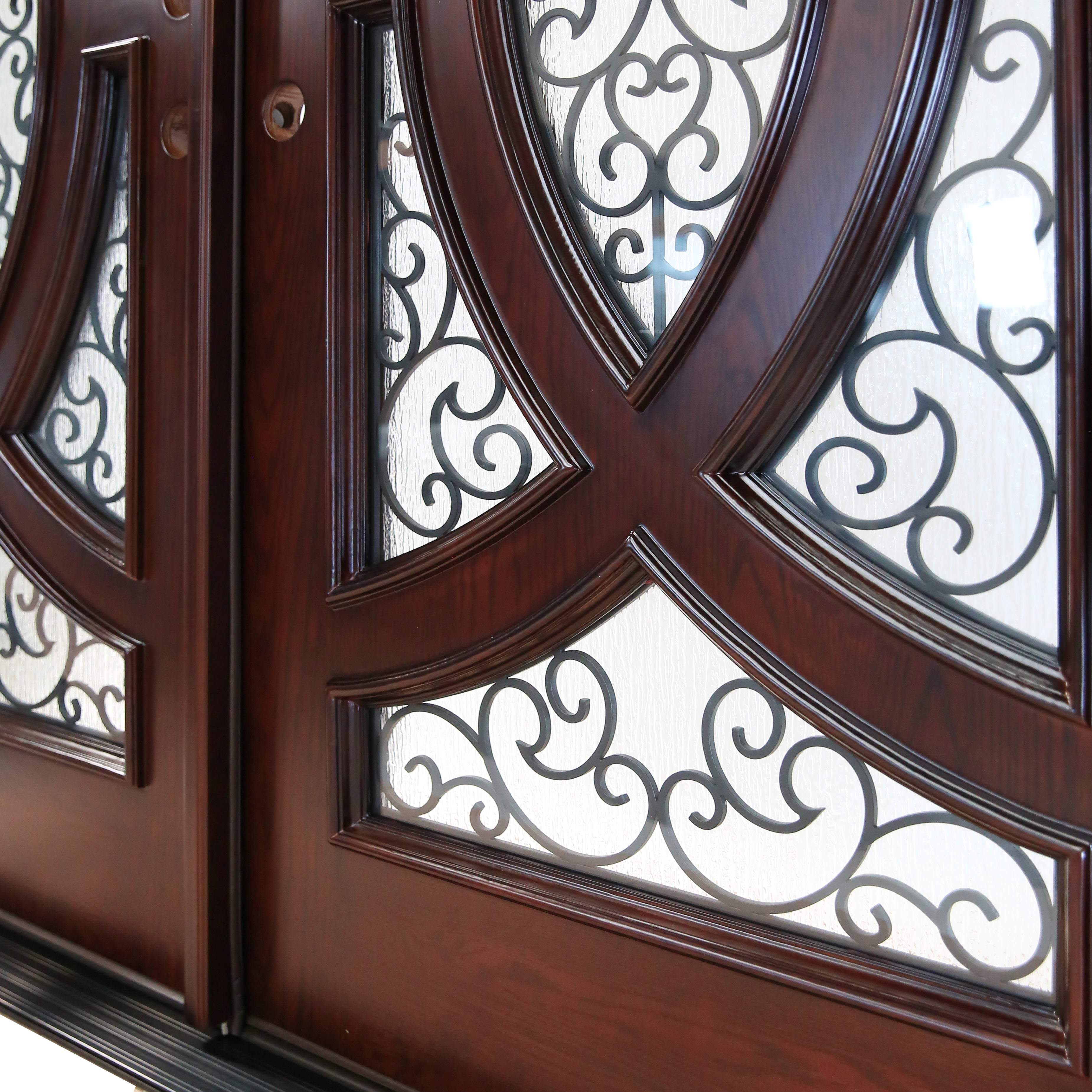 72" x 80" Resistant Polyurethane Composite Front Door