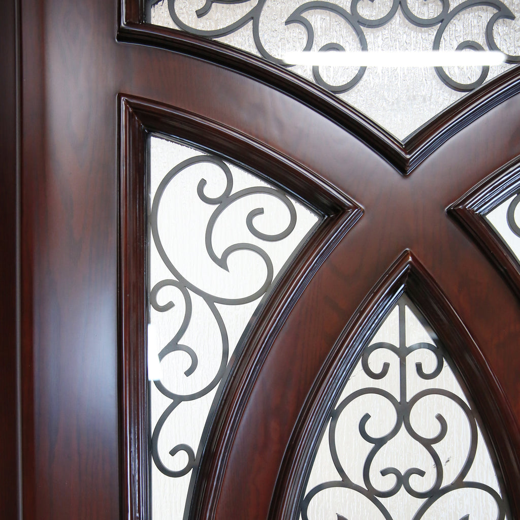 72" x 80" Resistant Polyurethane Composite Front Door