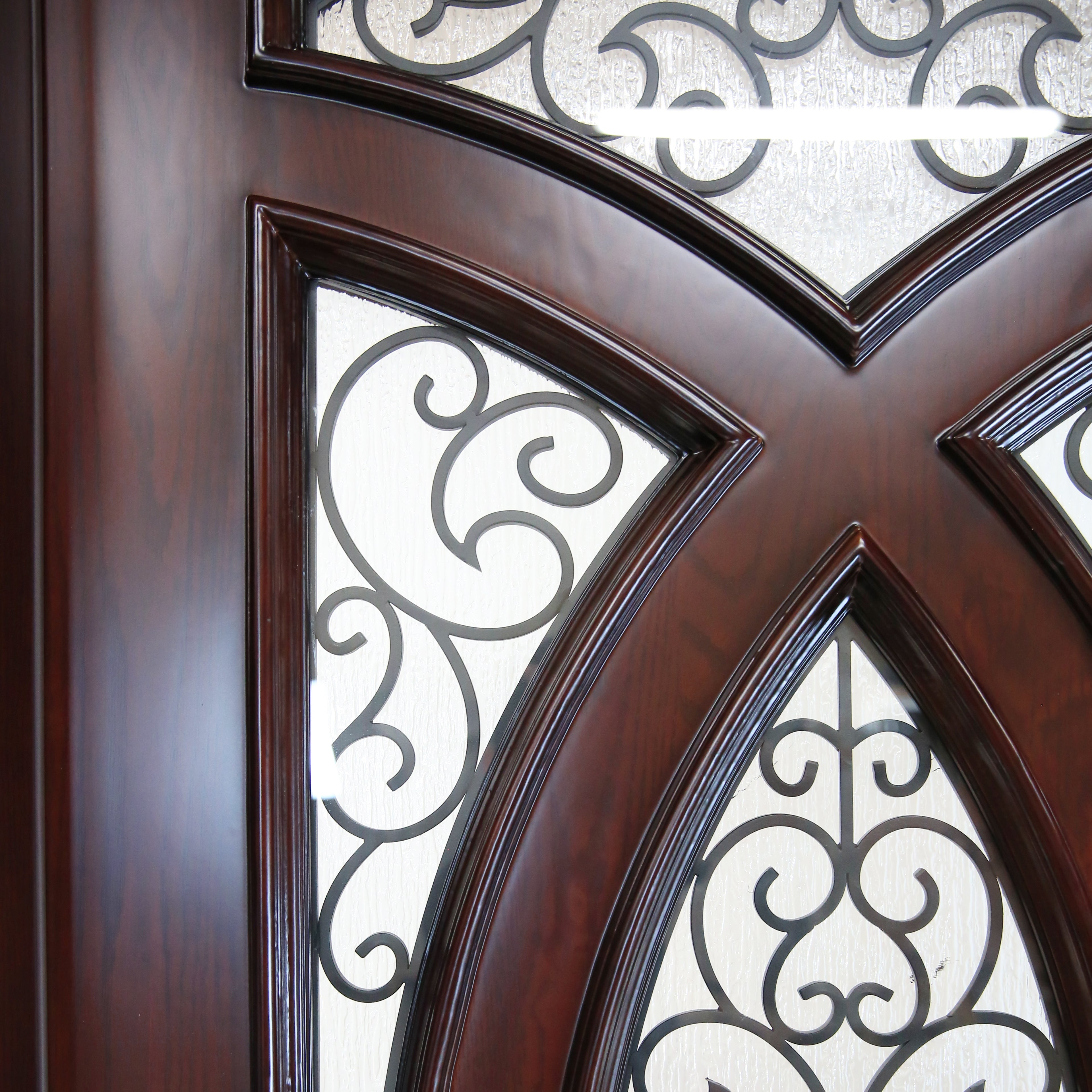 72" x 80" Resistant Polyurethane Composite Front Door