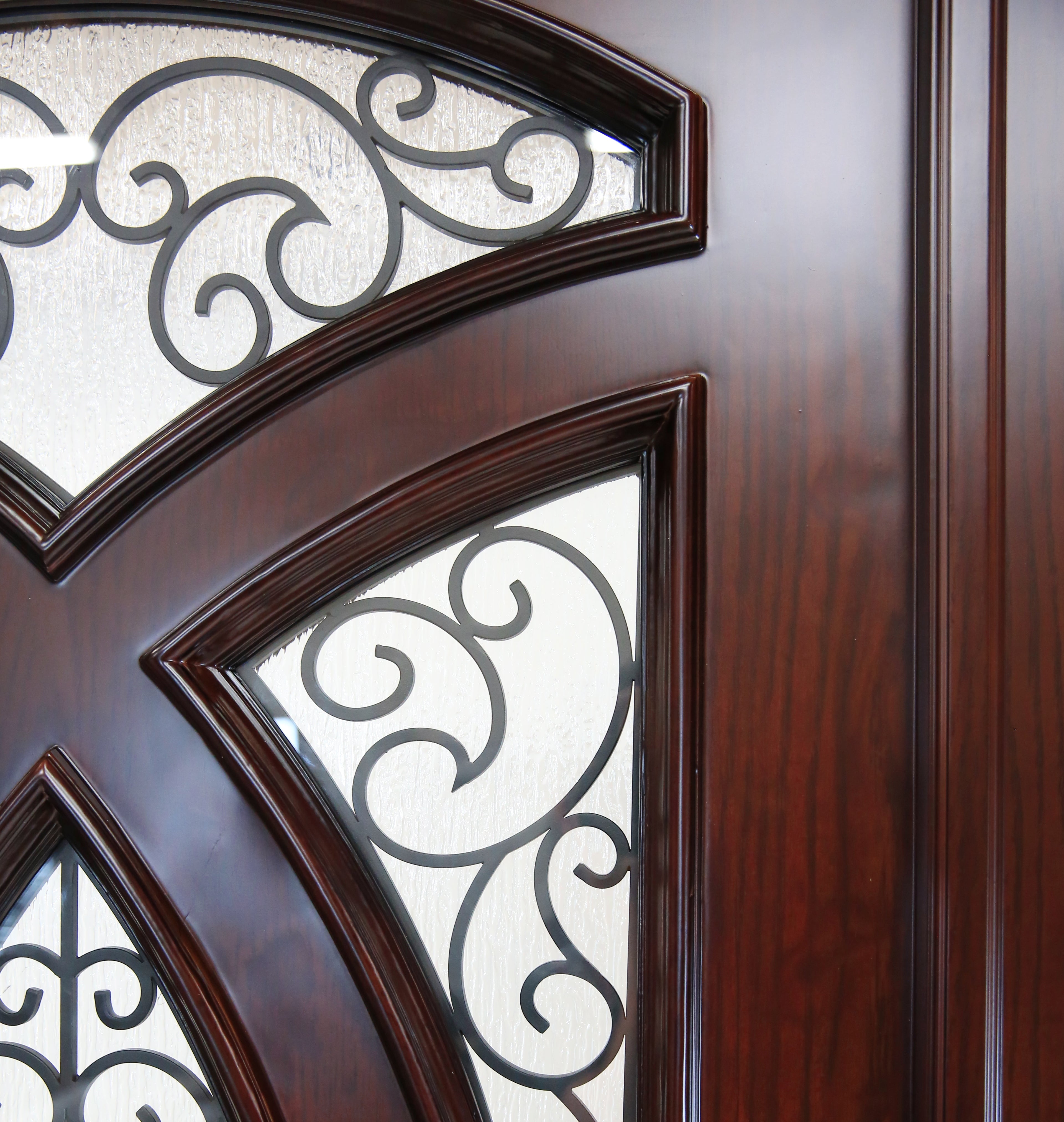 72" x 80" Resistant Polyurethane Composite Front Door