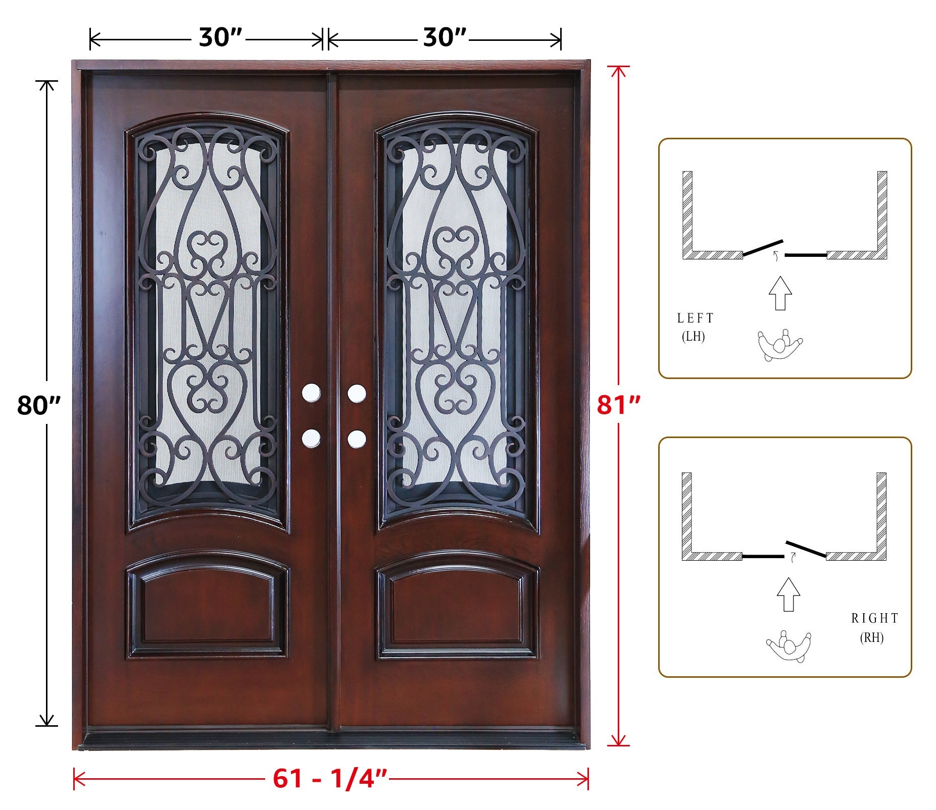 High-Quality Composite Double Door