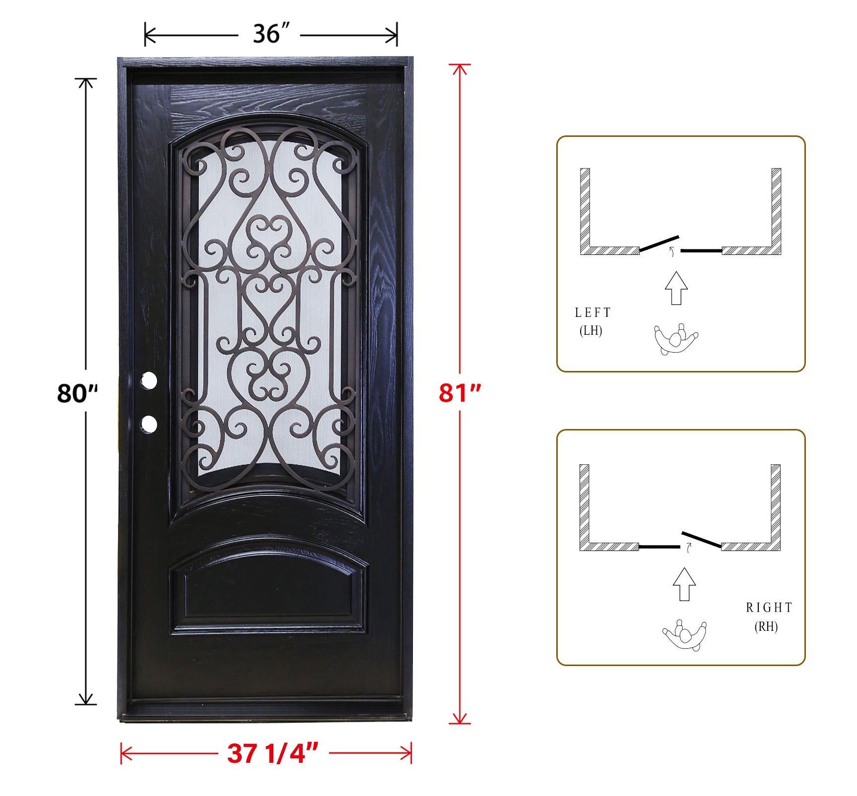 Environment Damage Resistant Polyurethane Door