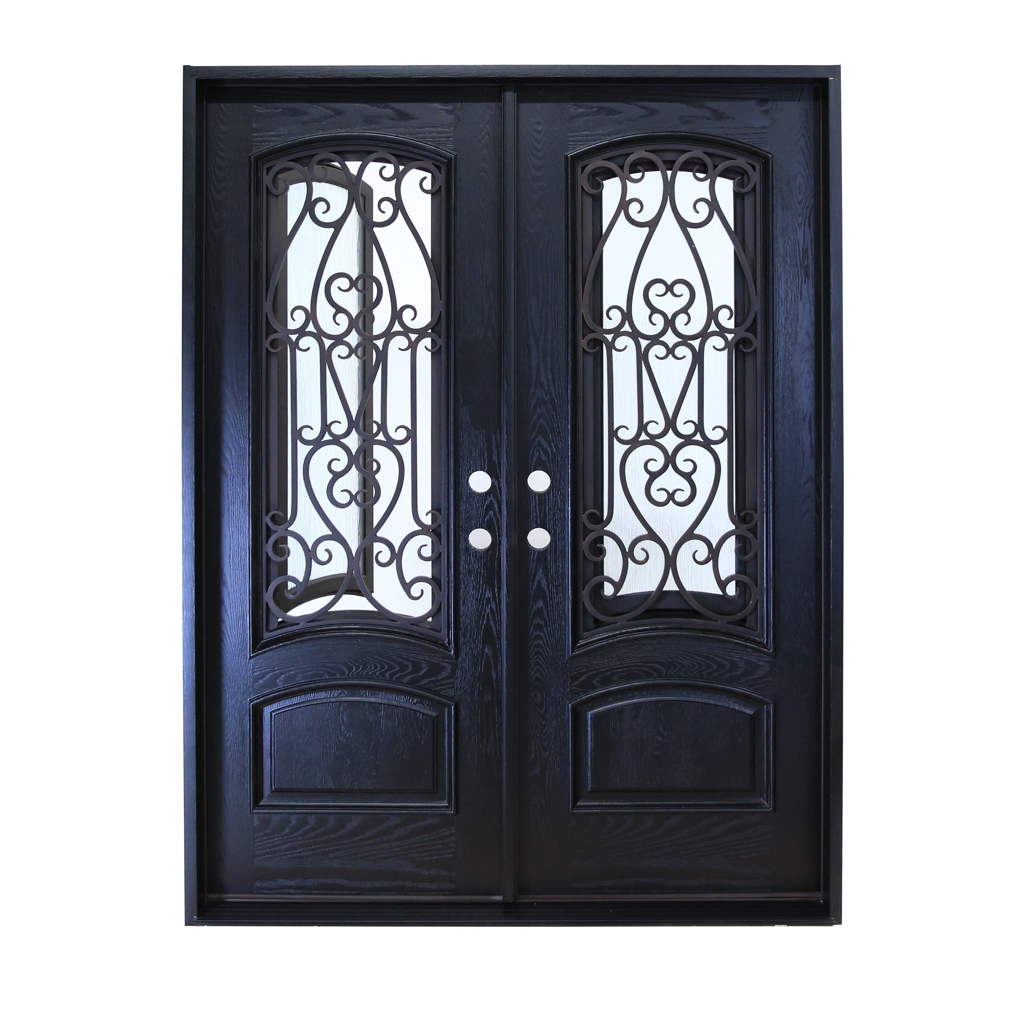 KaMic 60" x 80" Espresso Entry Door
