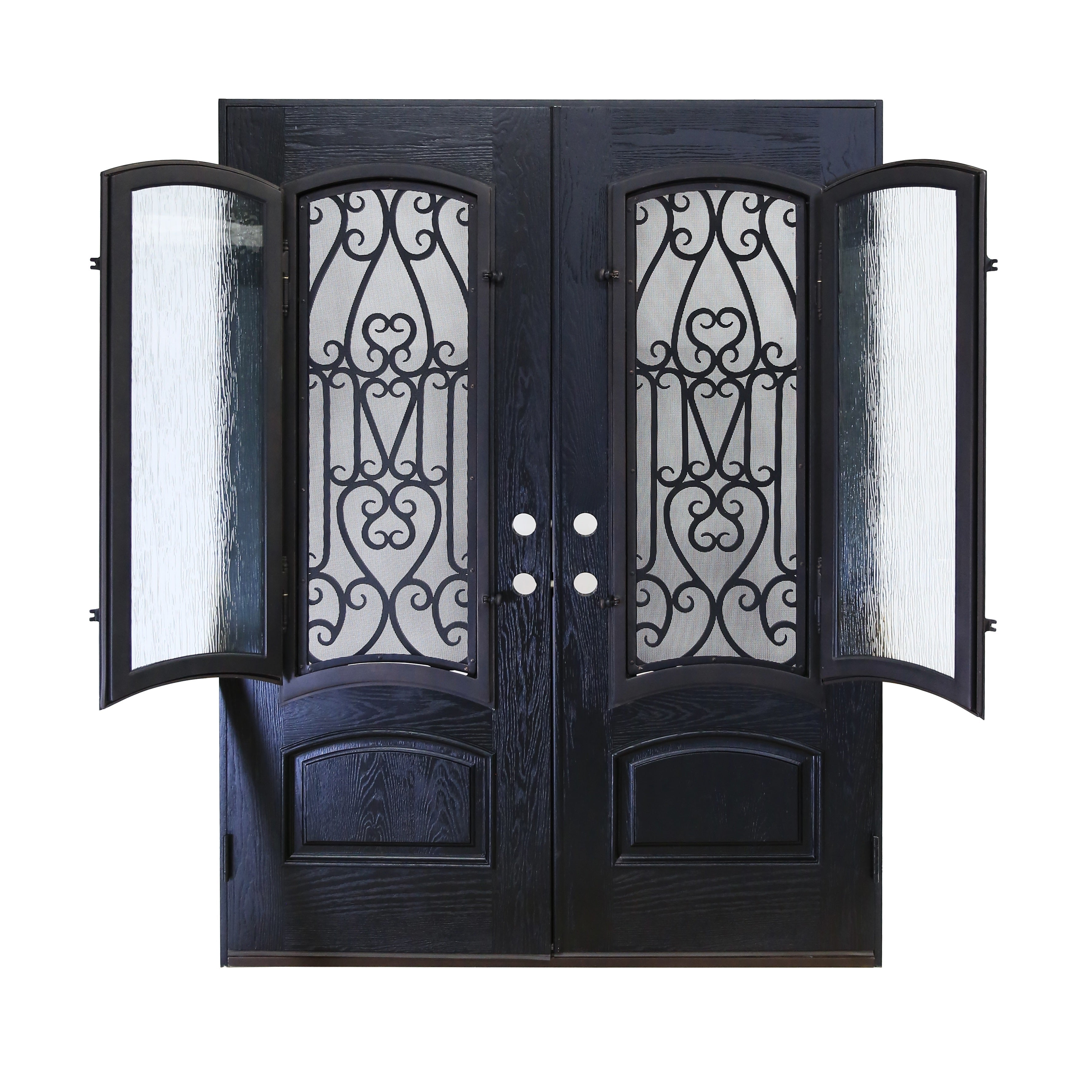 KaMic 60" x 80" Espresso Entry Door