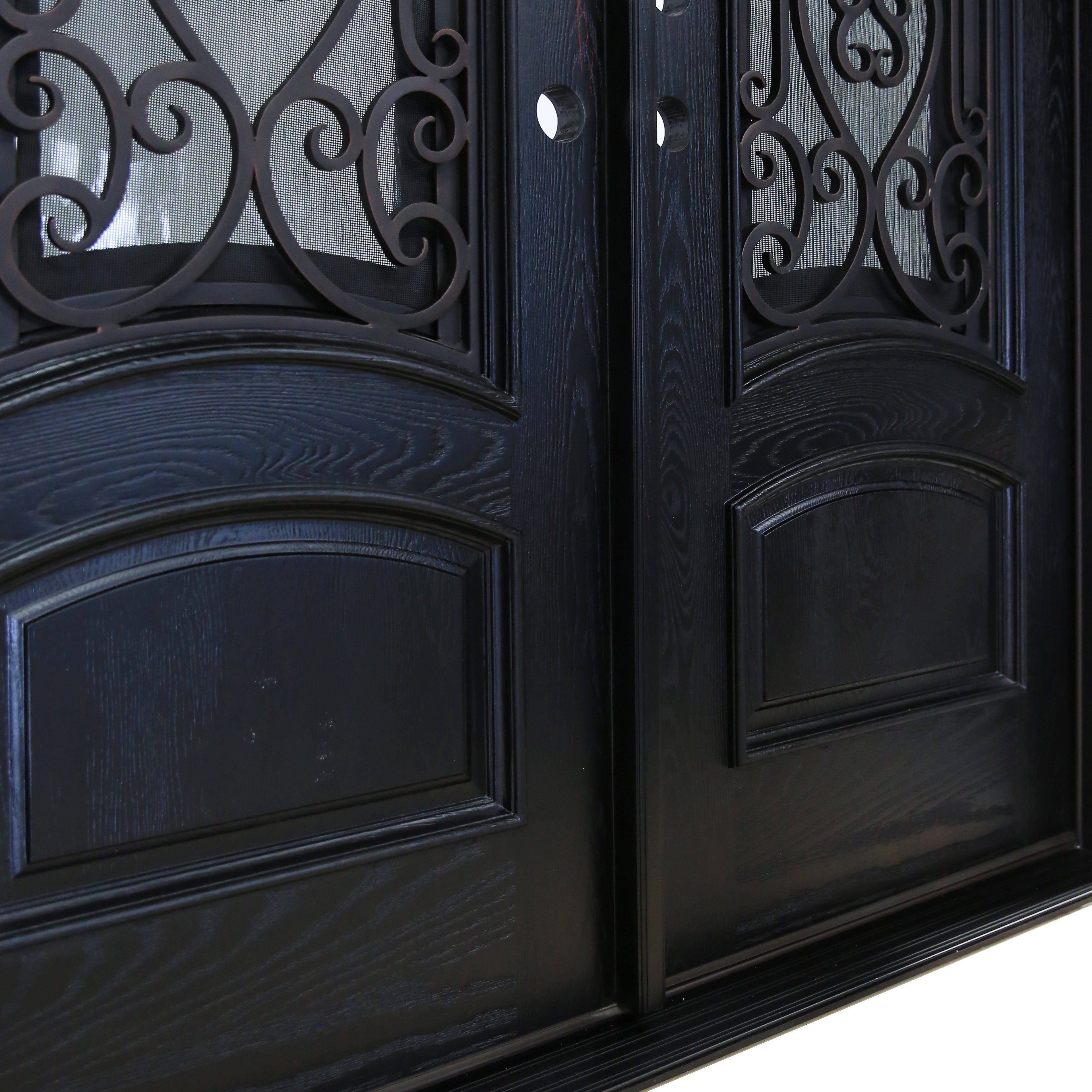 KaMic 60" x 80" Espresso Entry Door