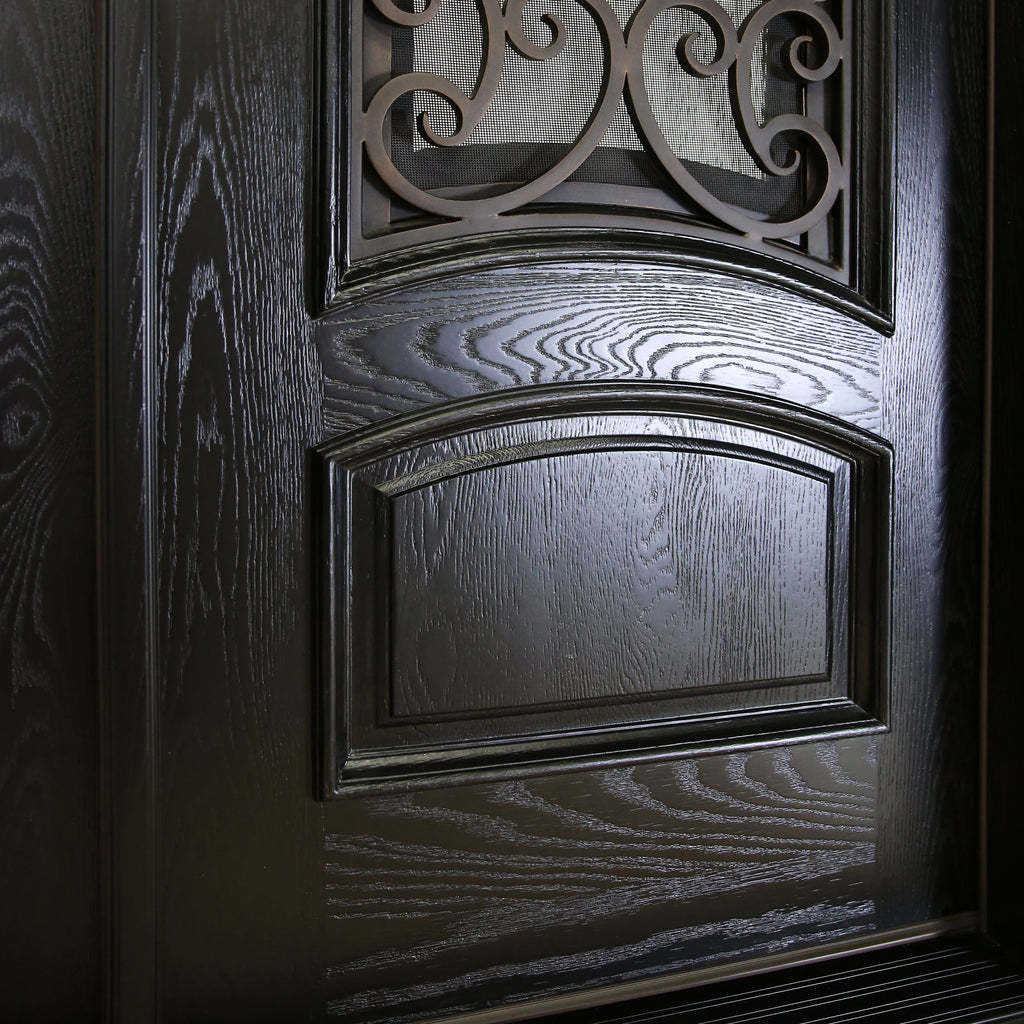 KaMic 60" x 80" Espresso Entry Door