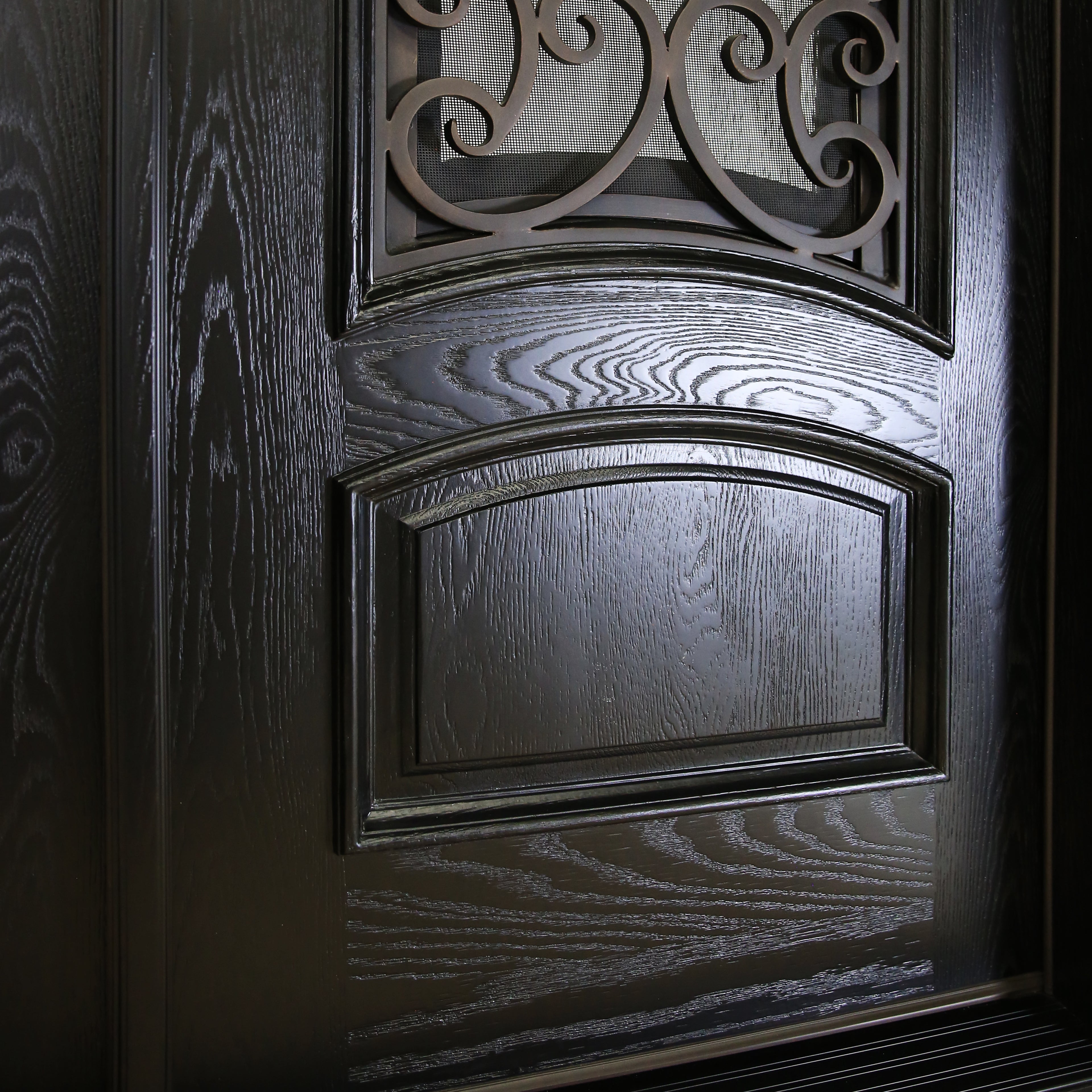 KaMic 60" x 80" Espresso Entry Door