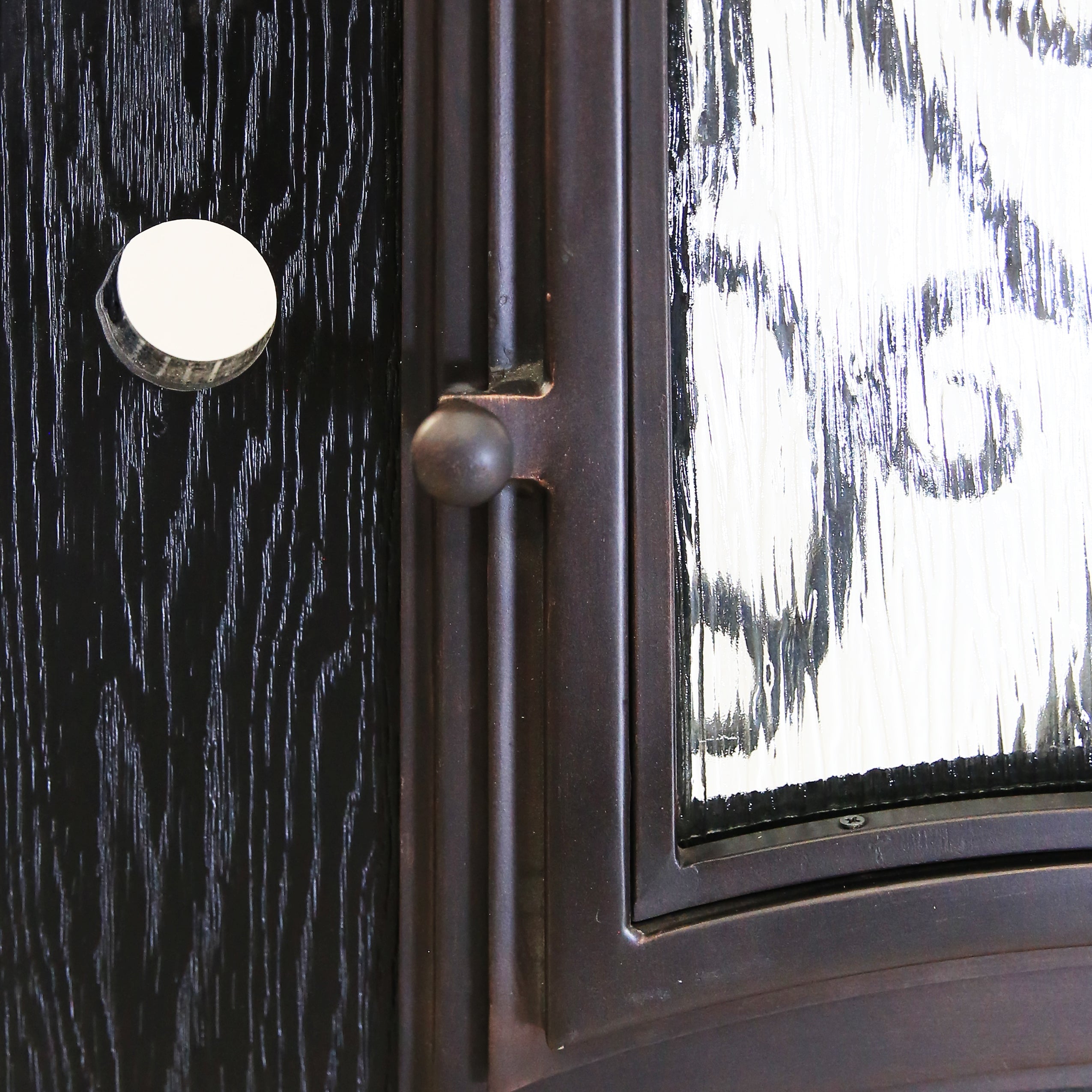 KaMic 60" x 80" Espresso Entry Door