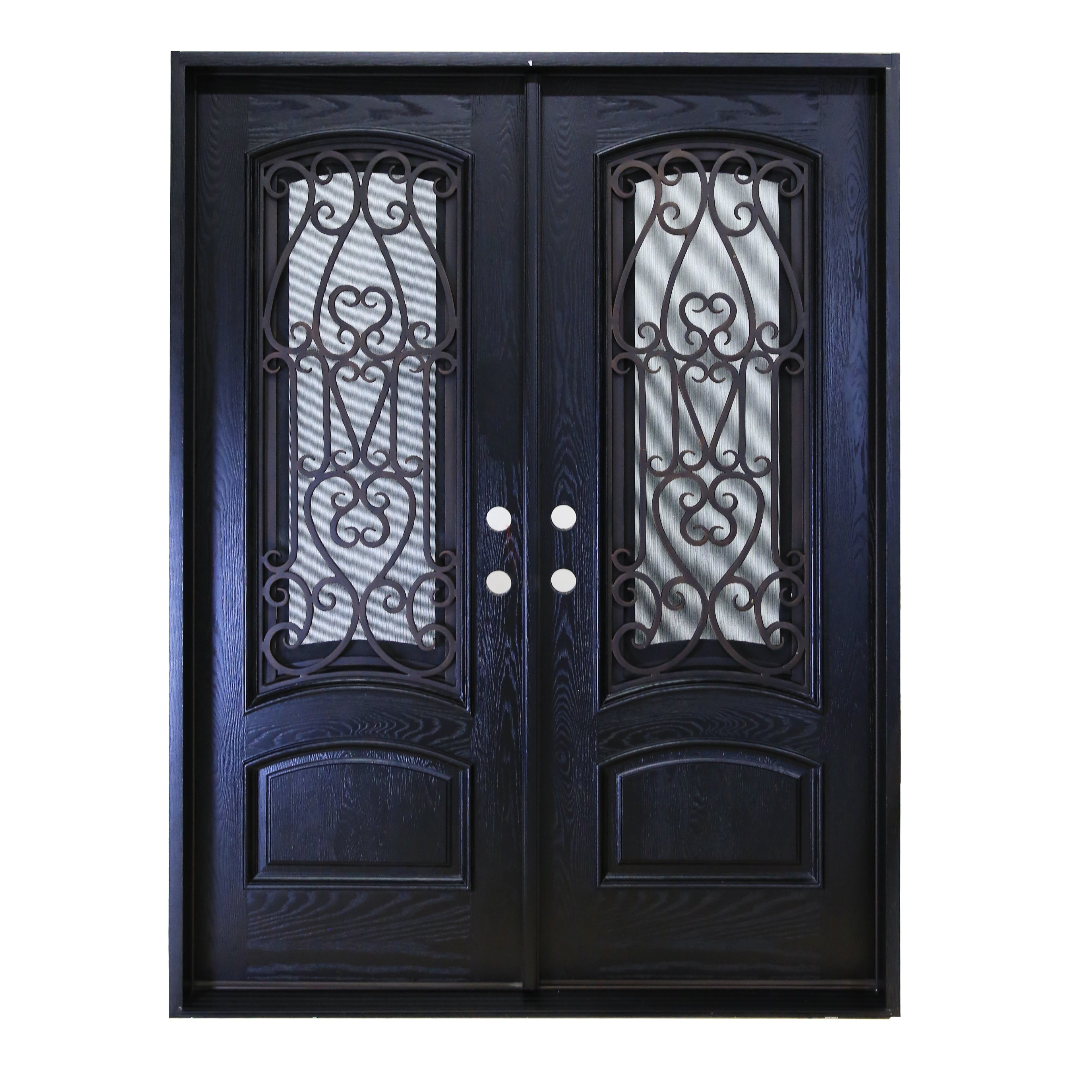 KaMic 60" x 80" Espresso Entry Door
