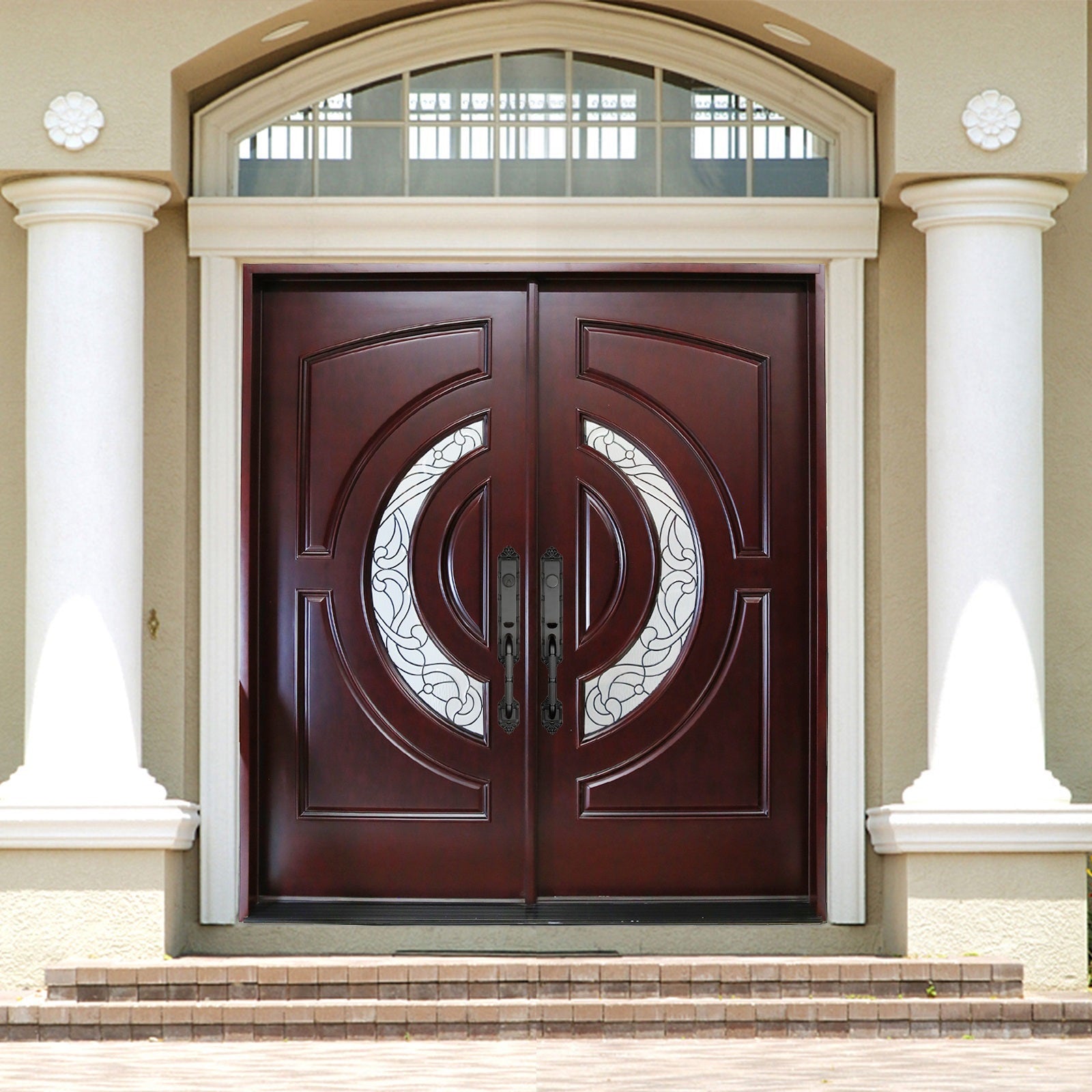 KaMic 72" x 80" Polyurethane Composite Front Door