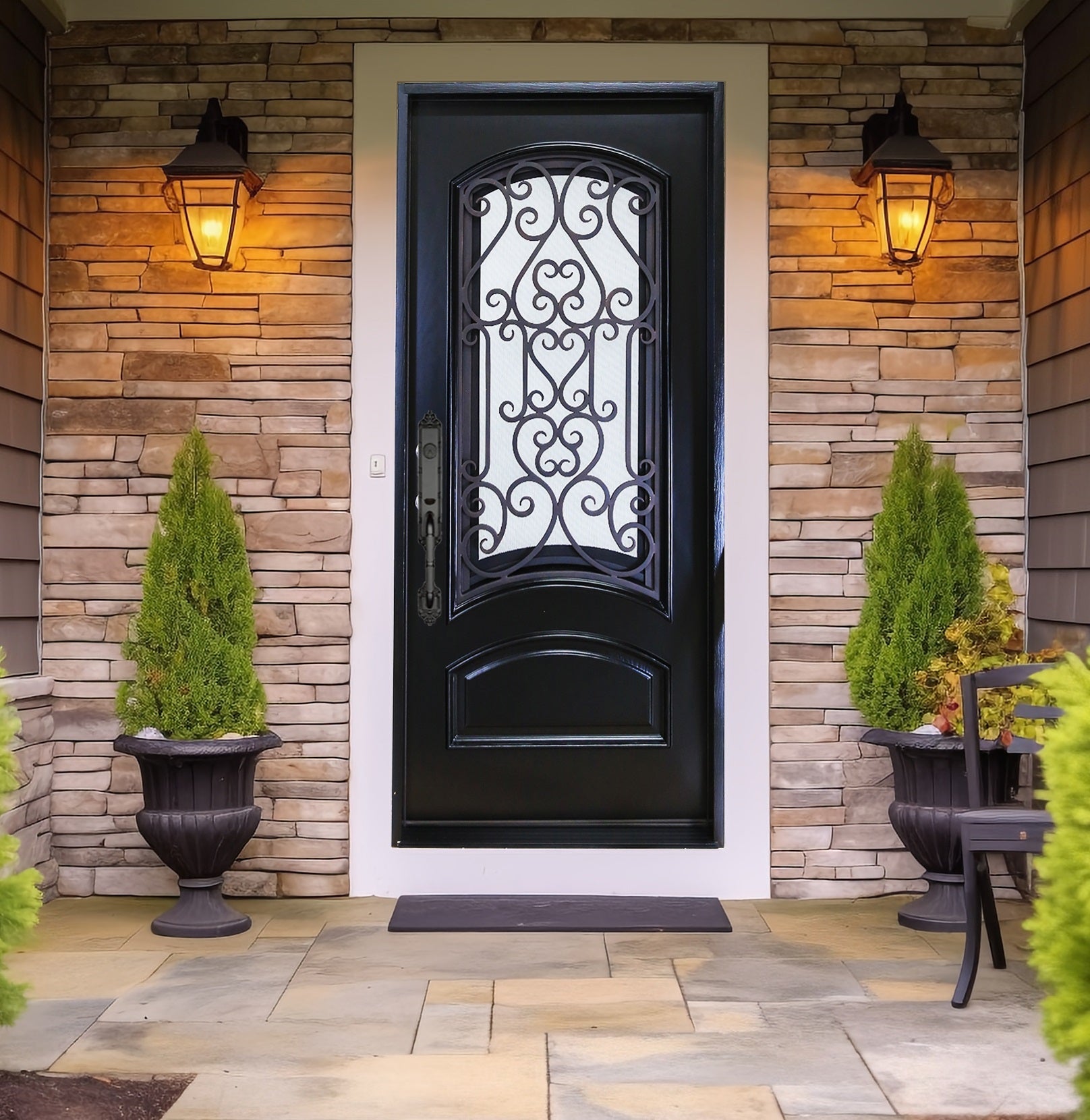 KaMic 36" x 80" Polyurethane Composite Exterior Door