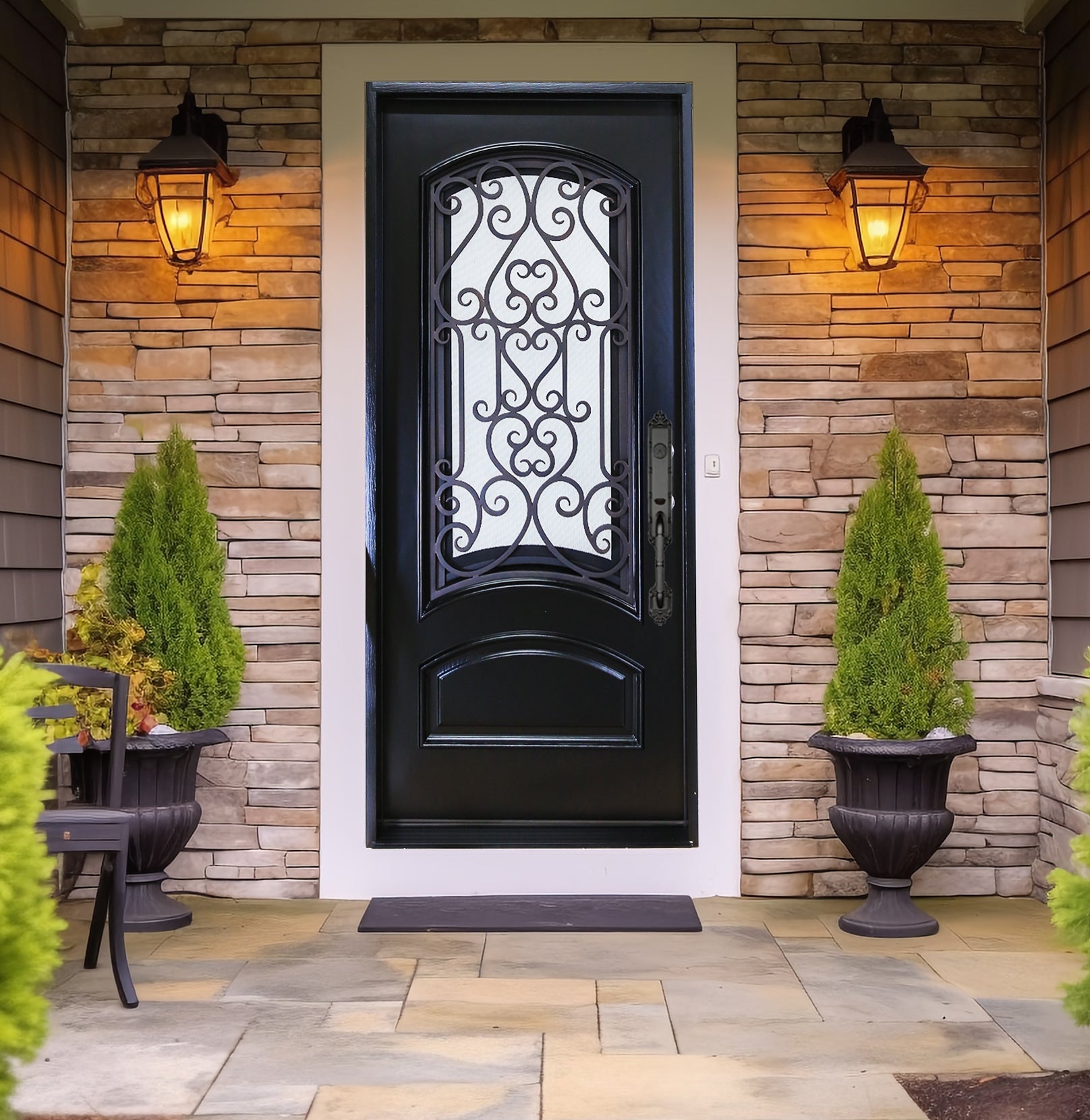 36"x80" Polyurethane Composite Exterior Door
