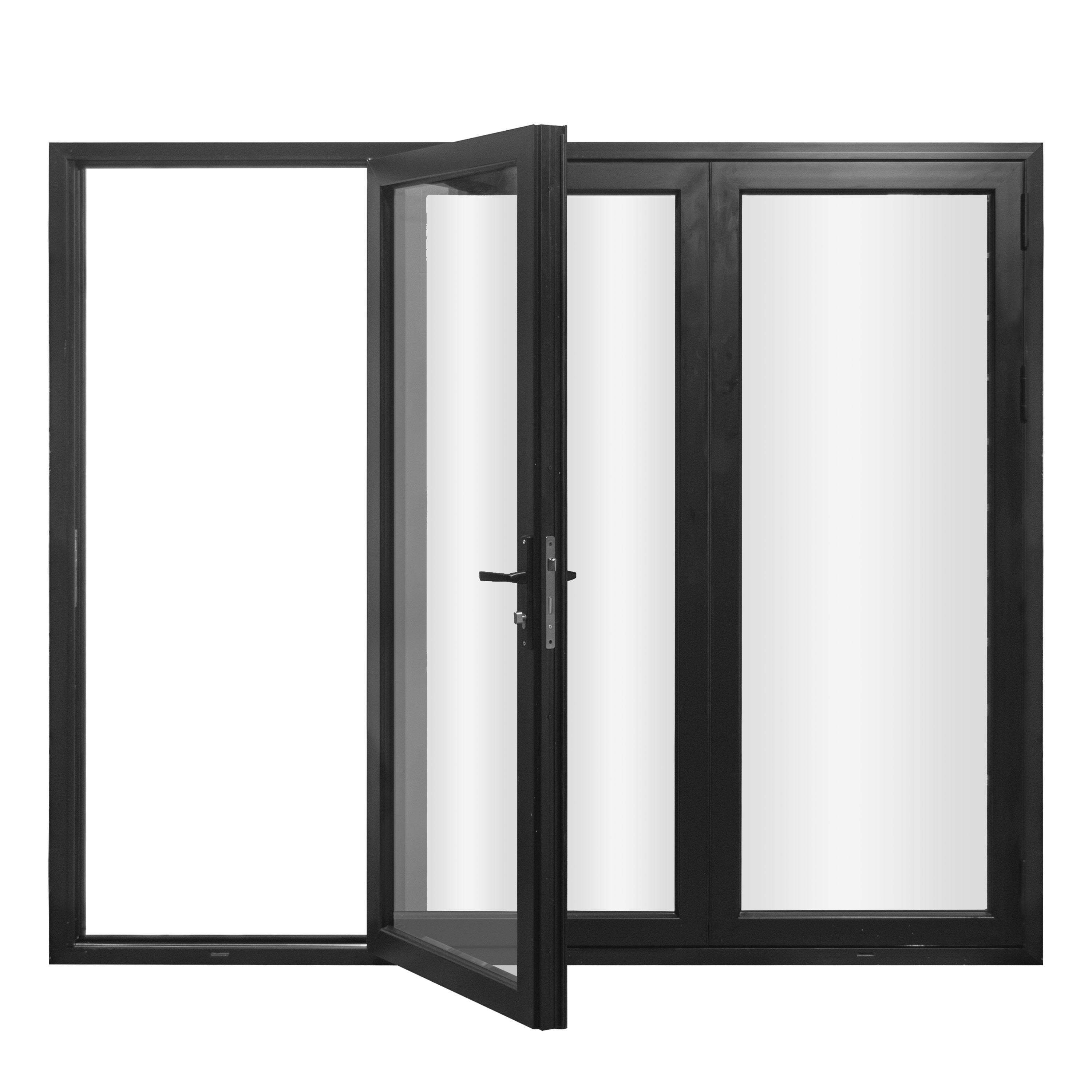 108" x 96" Aluminum Folding Door