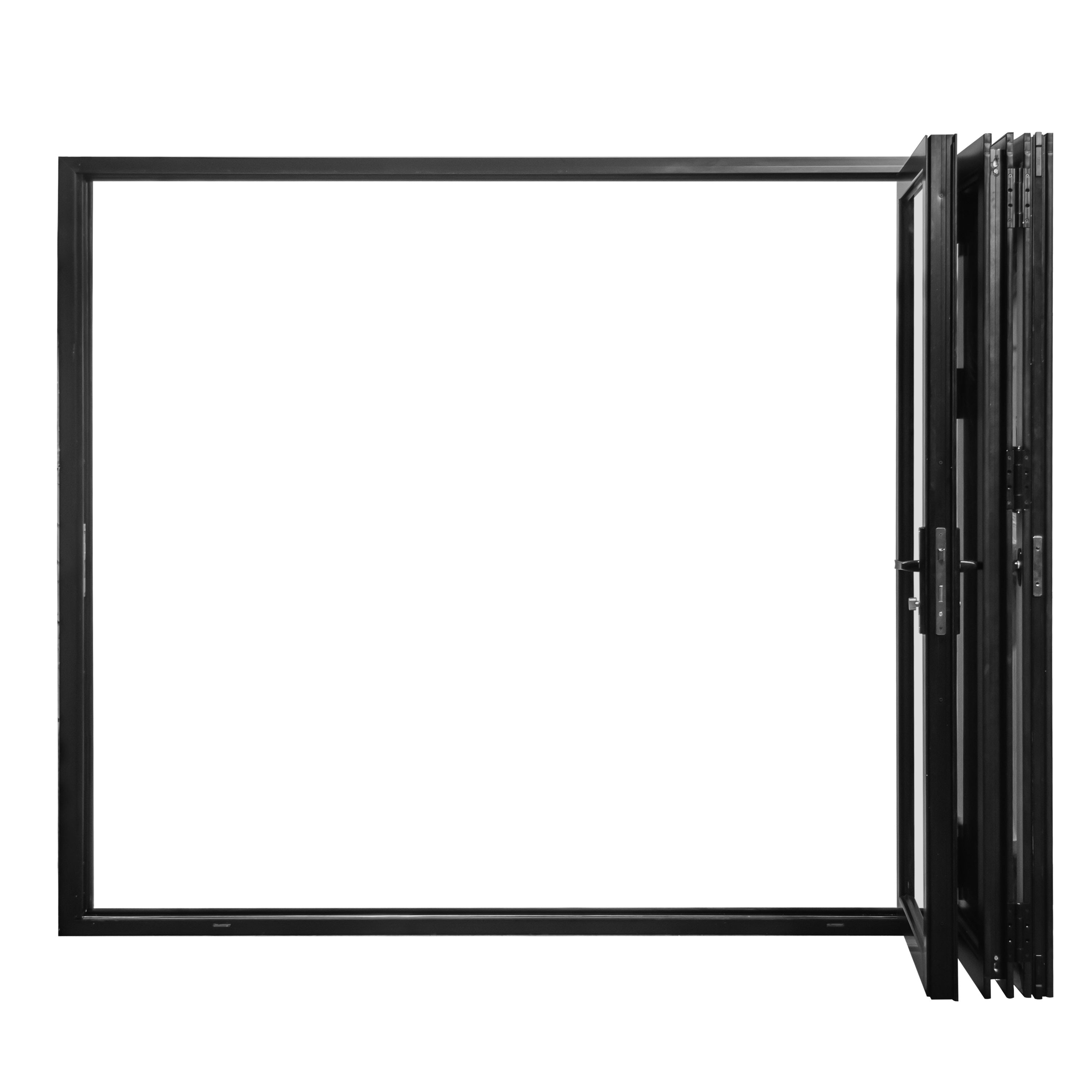 108" x 96" Aluminum Folding Door