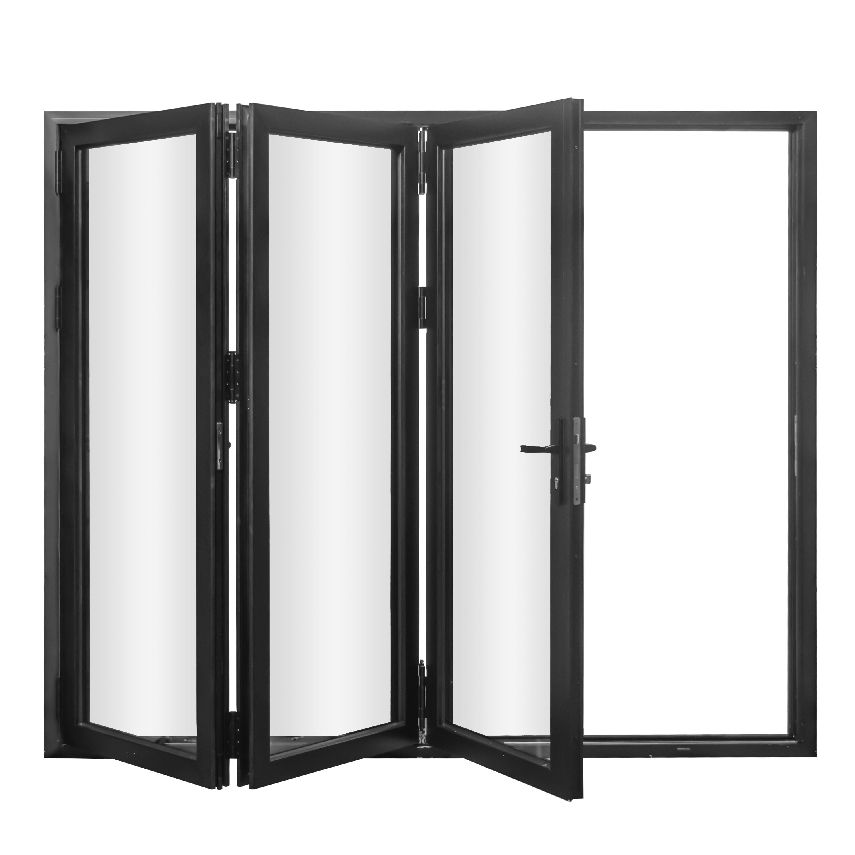Folding Aluminum Patio Door 108x96