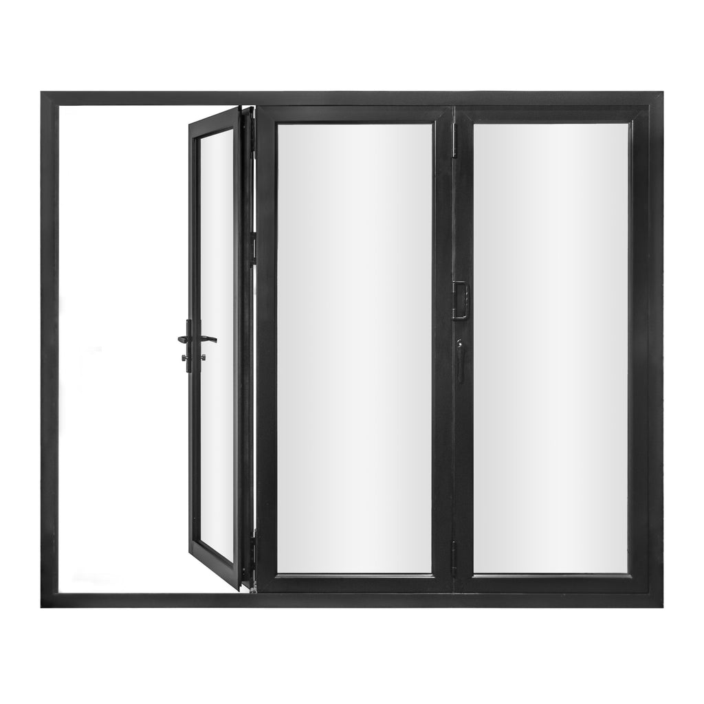 Folding Aluminum Patio Door 108x96
