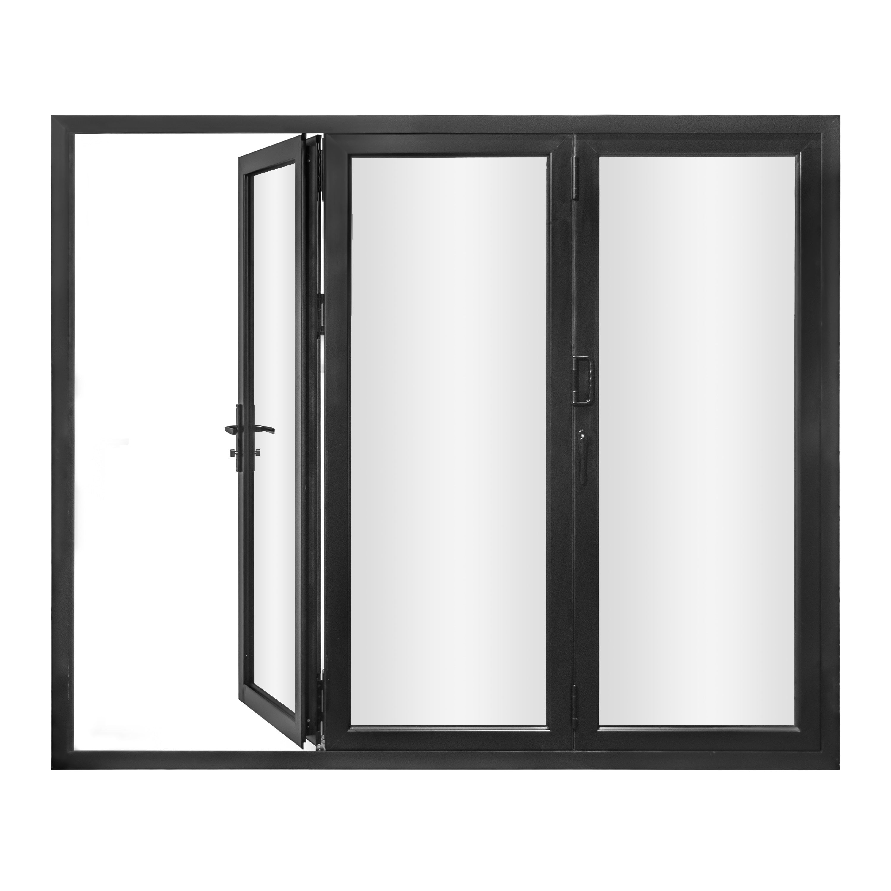 Folding Aluminum Patio Door 108x96