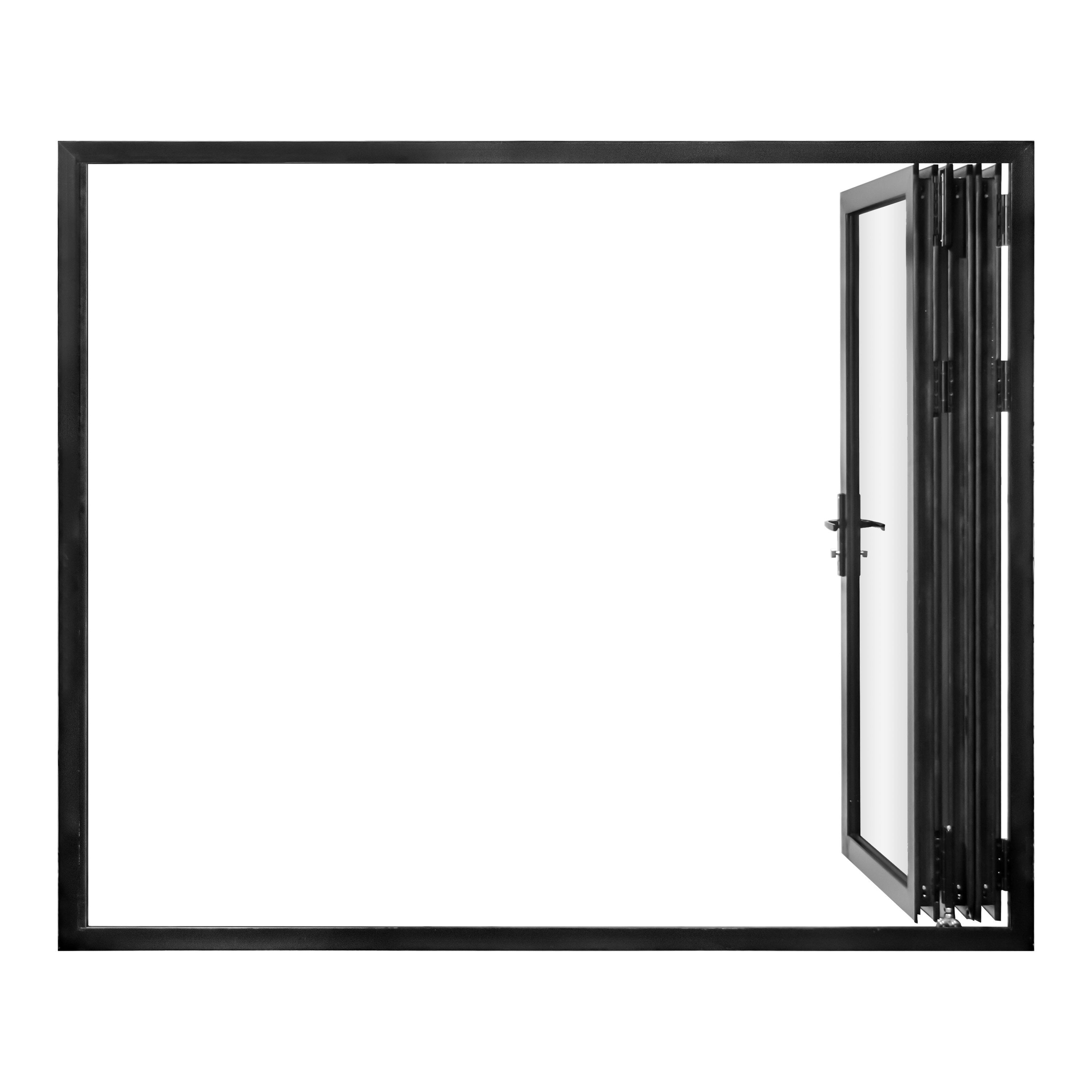 Folding Aluminum Patio Door 108x96