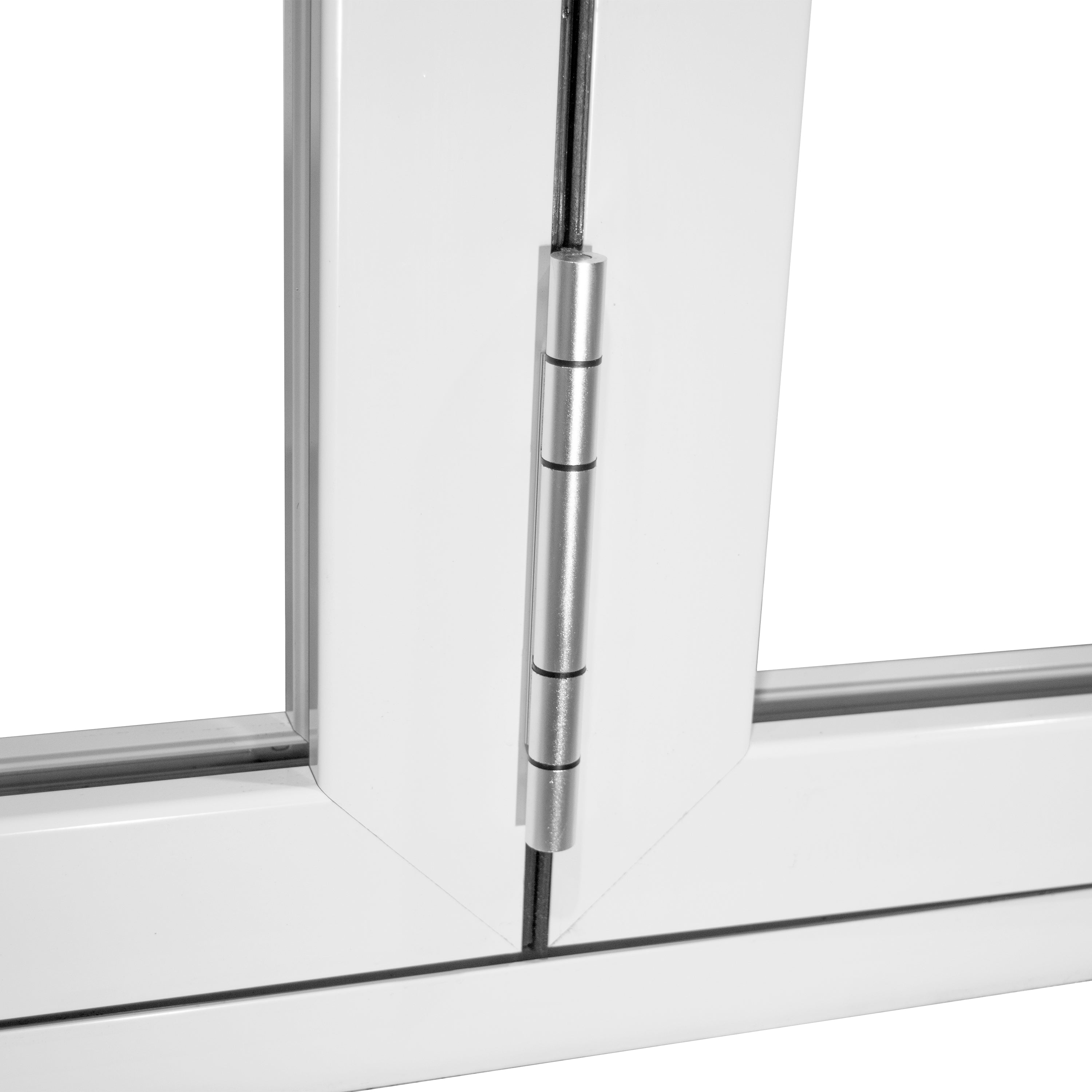 Aluminum Folding Door 120" x 80" 4 Panels