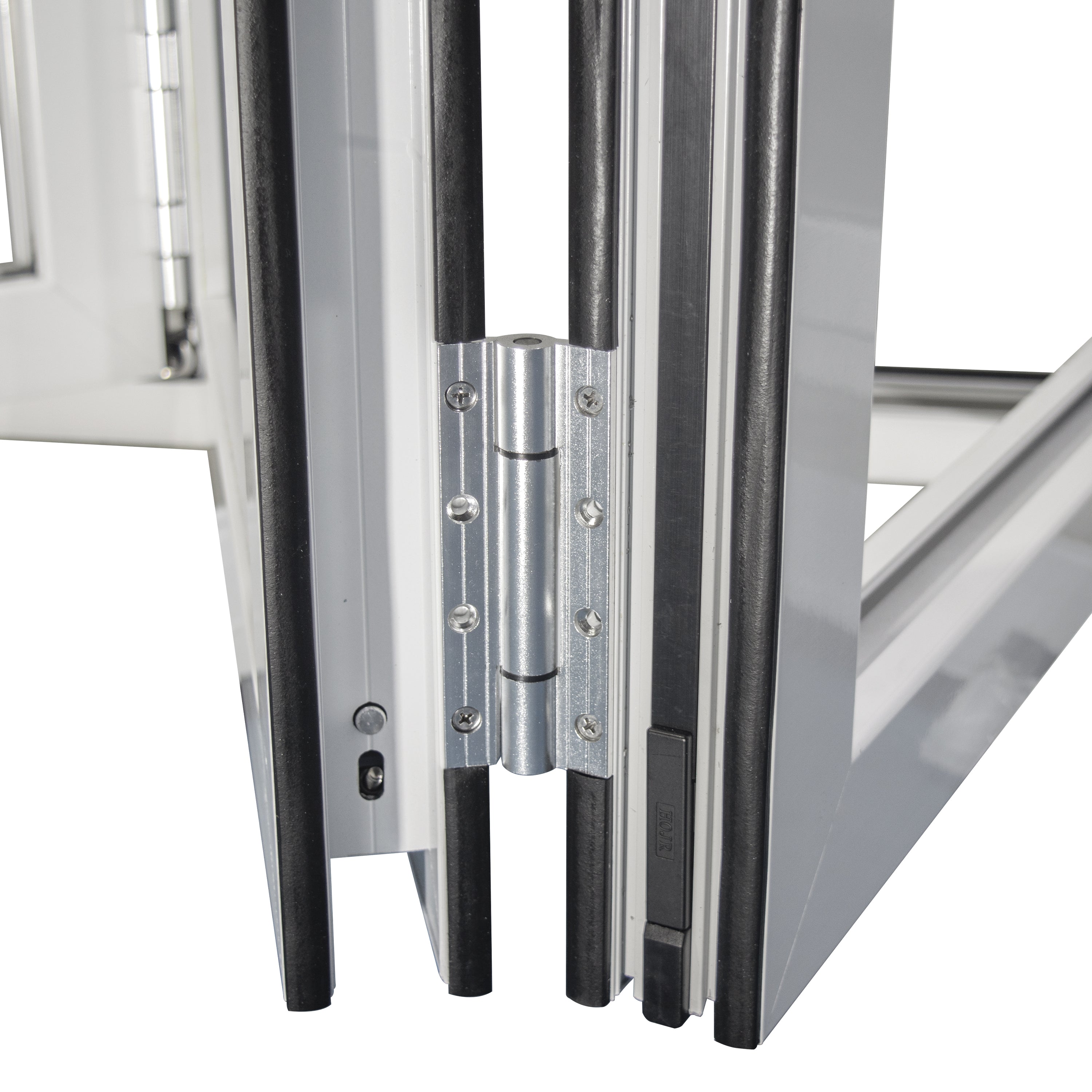 Aluminum Folding Door 120" x 80" 4 Panels