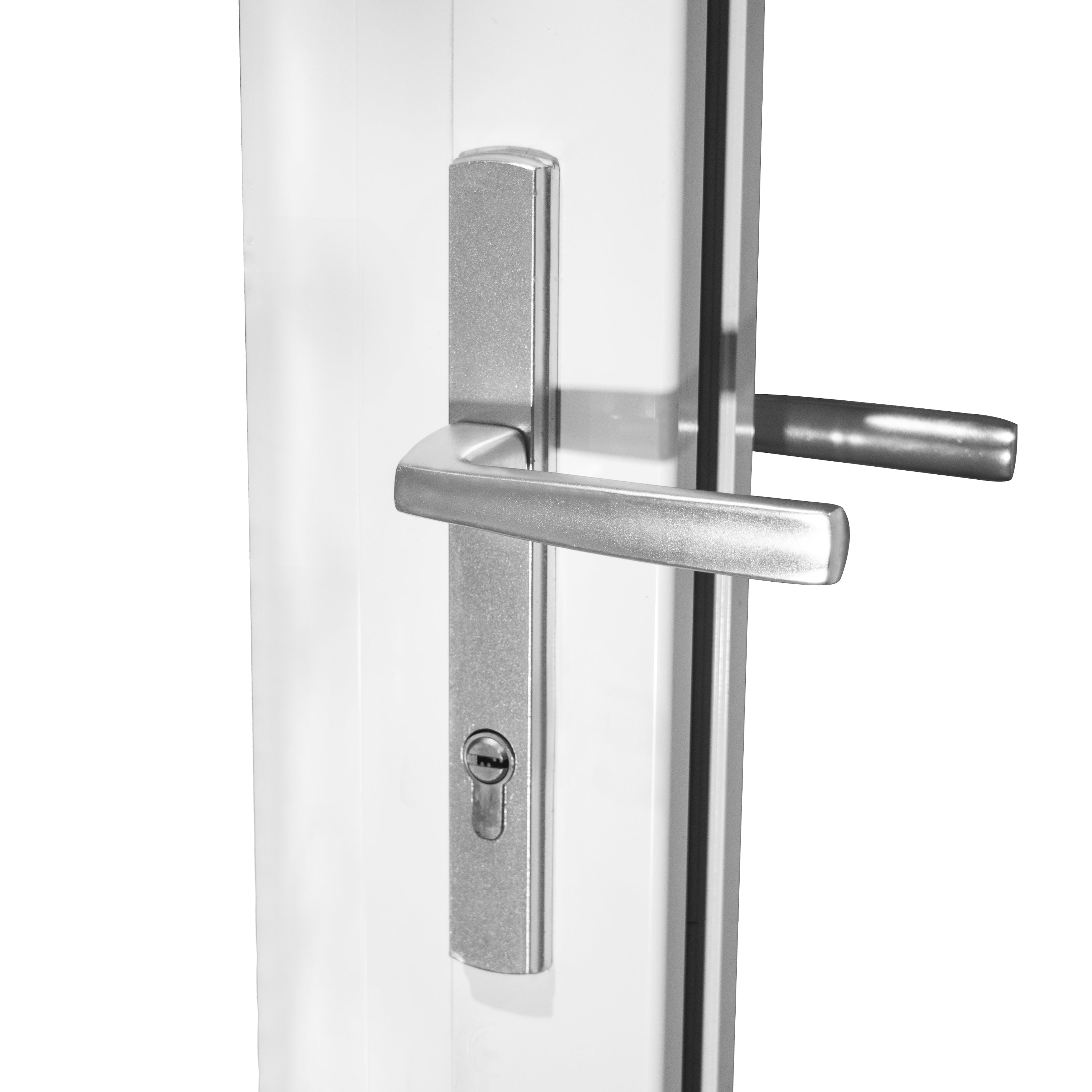 Aluminum Folding Door 120" x 96" 4 Panels