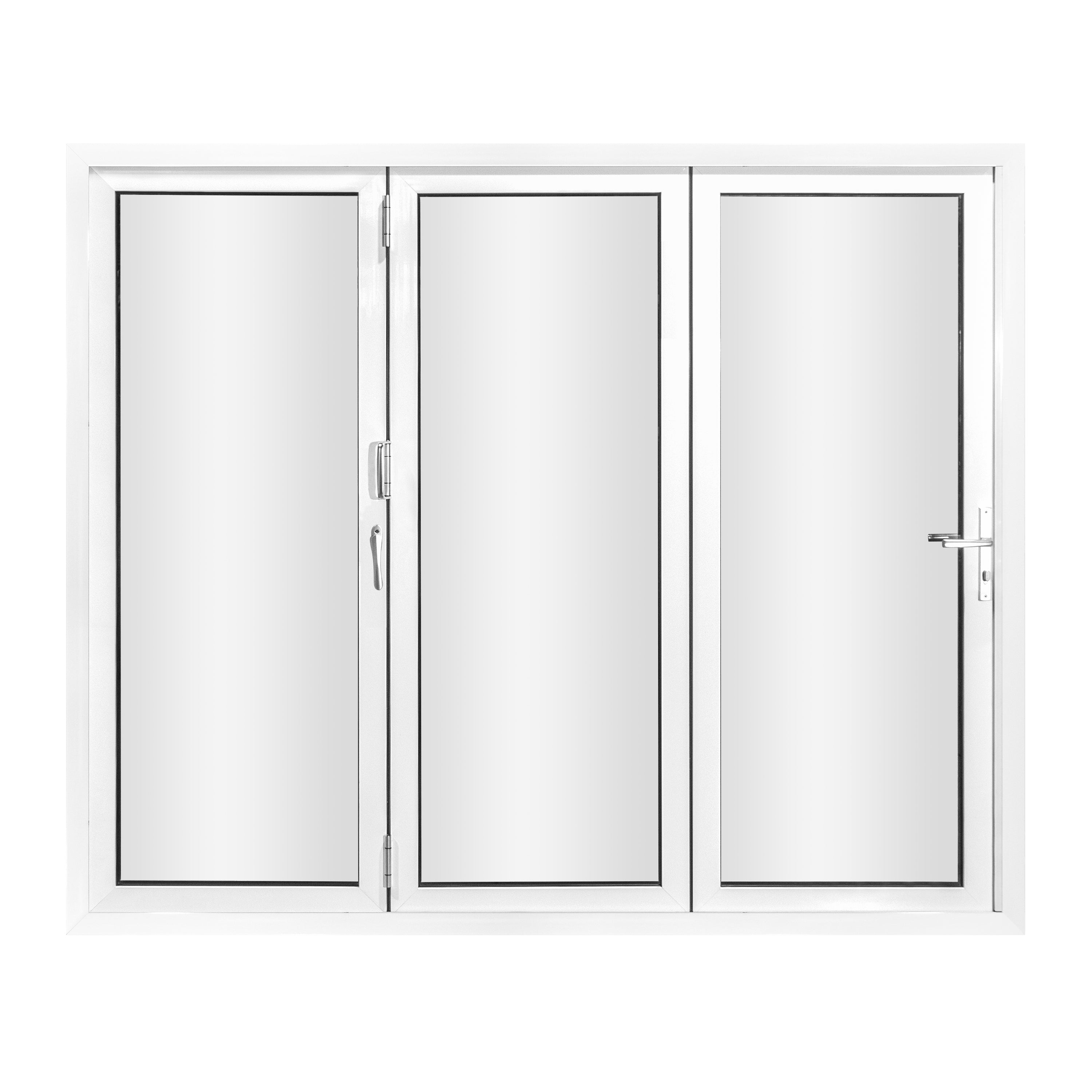 Modern White Folding Door