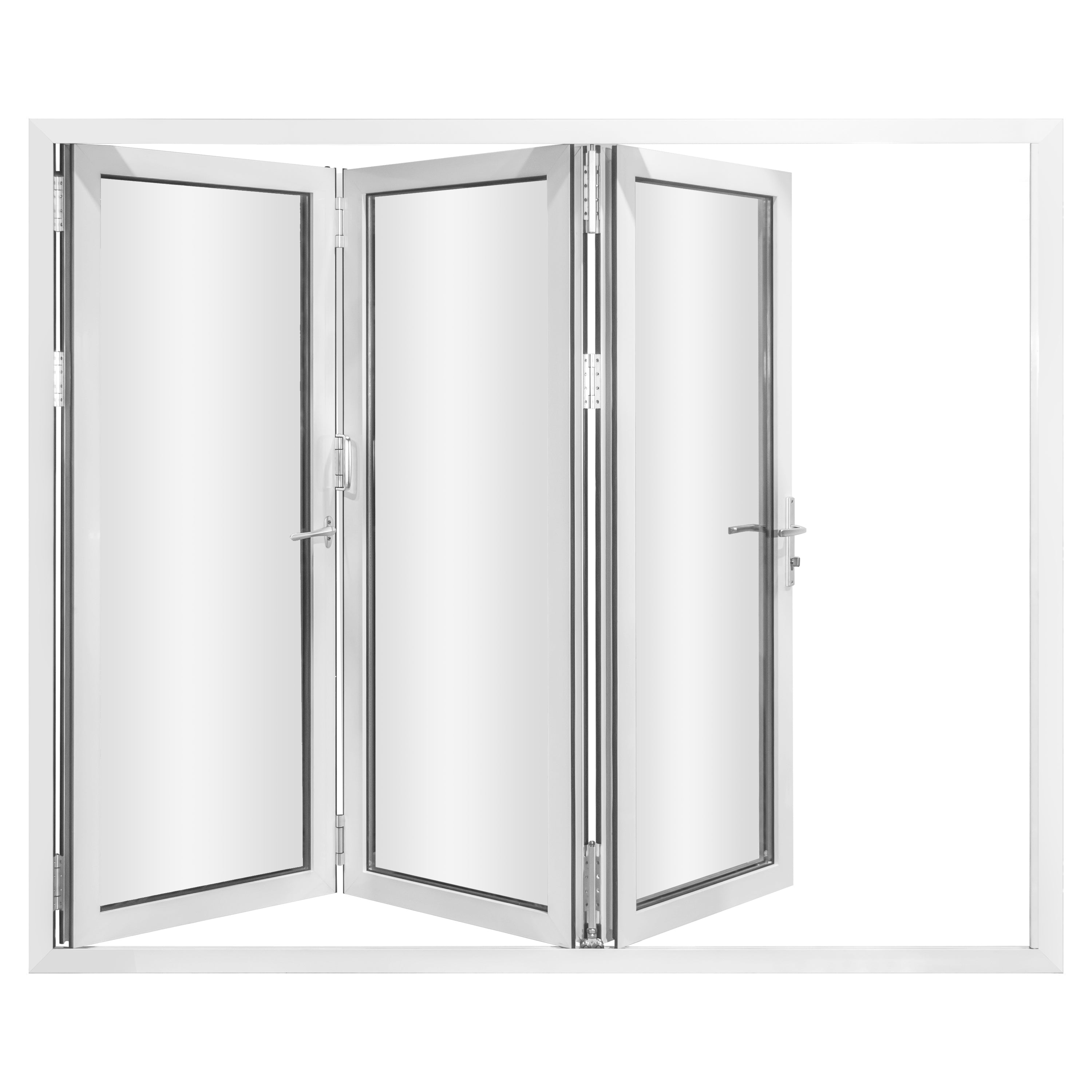 Modern White Folding Door