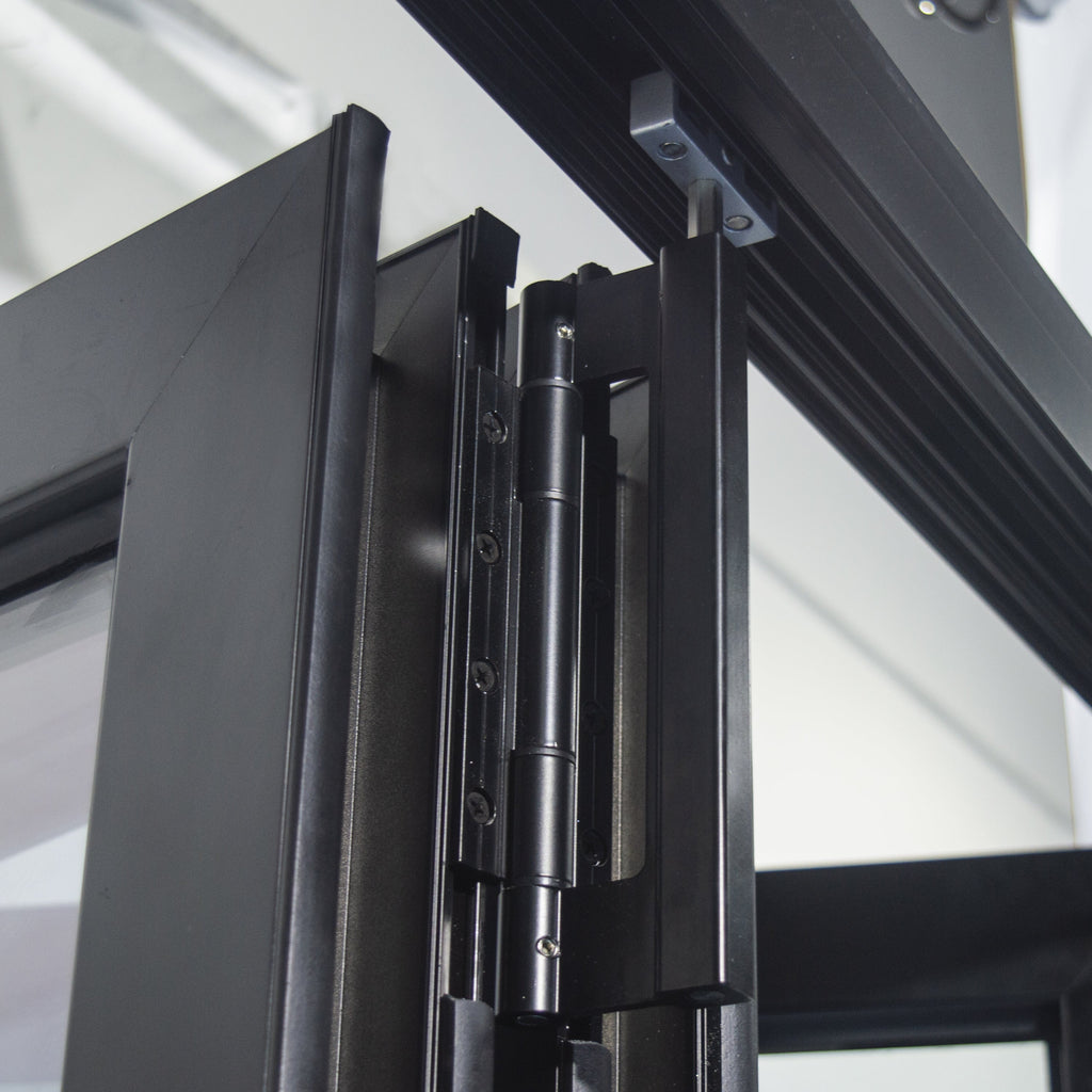 KaMic 120" x 80" Black Folding Door