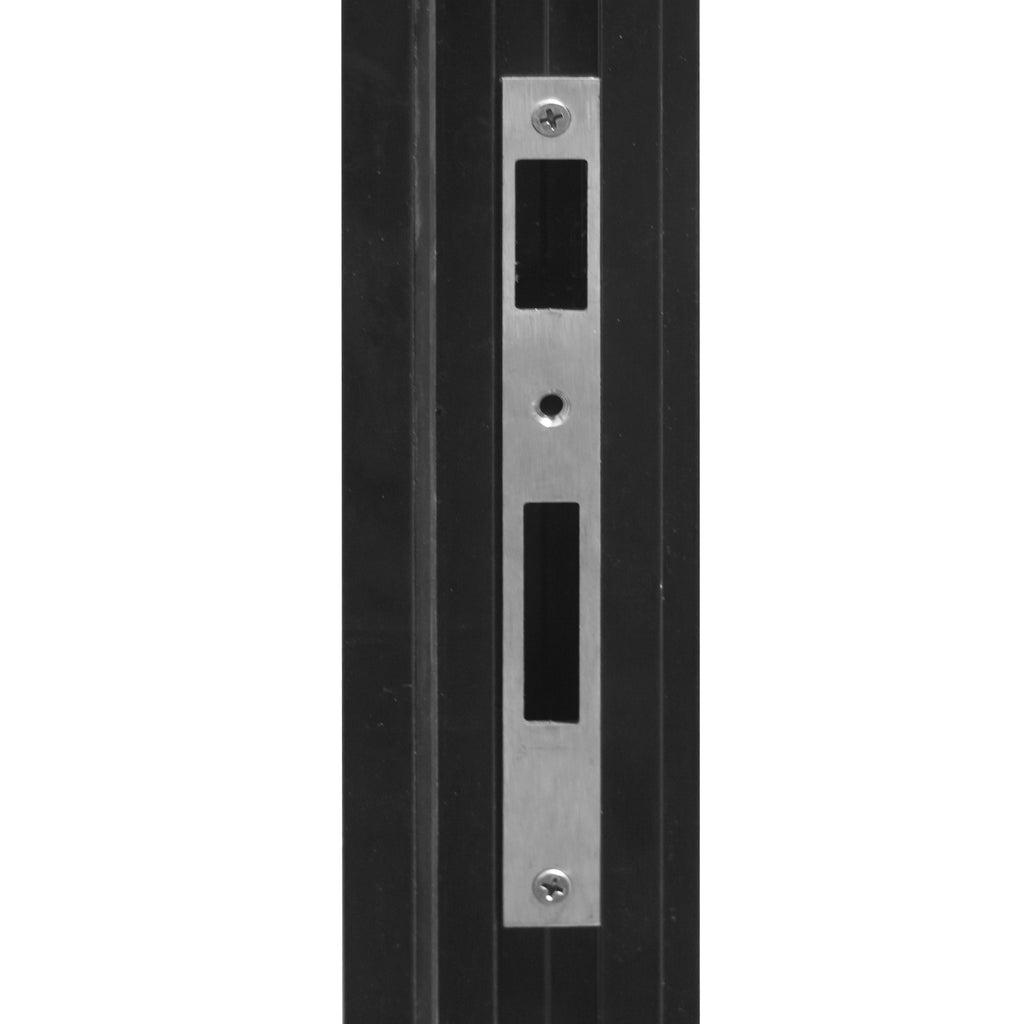 KaMic 120" x 80" Black Folding Door