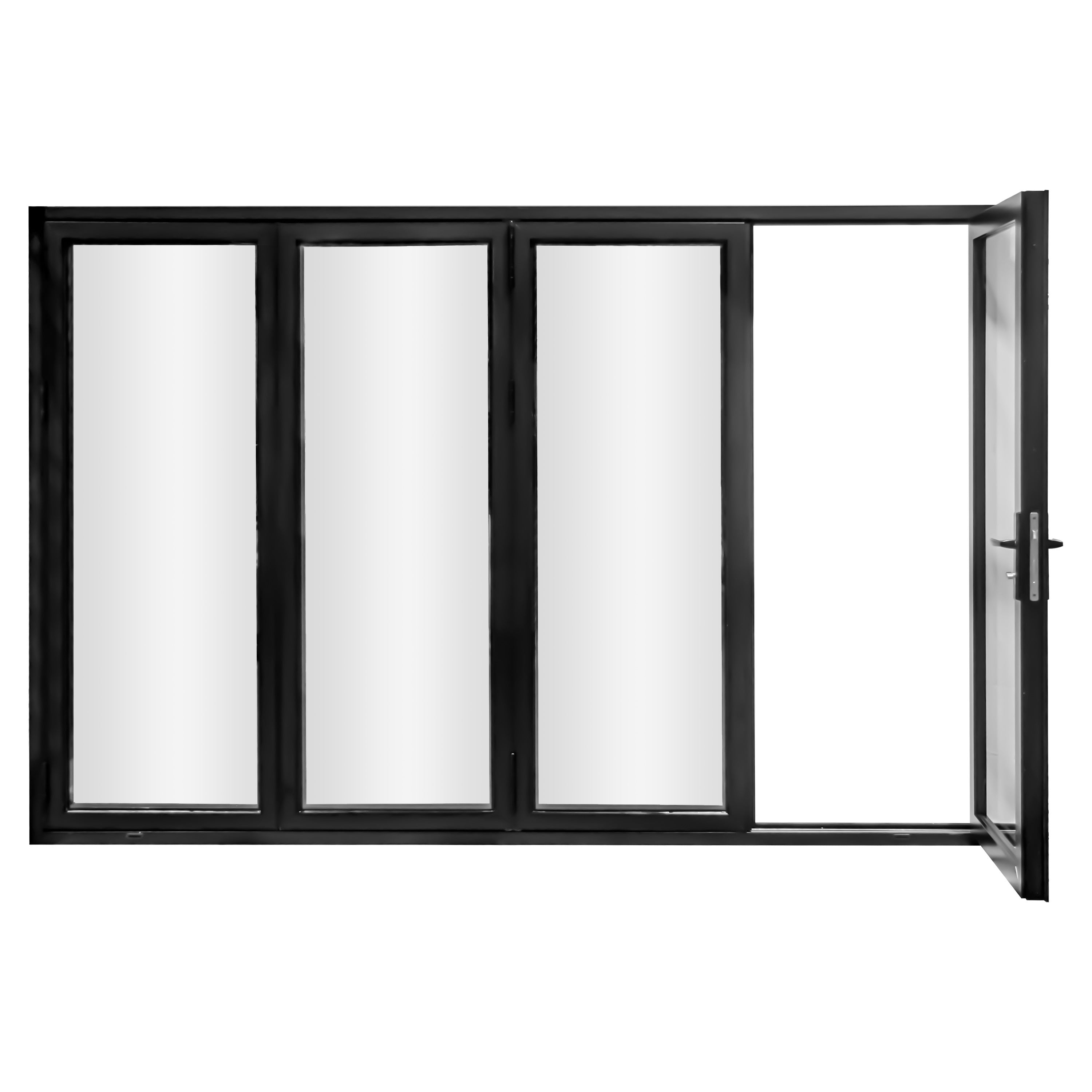 120" x 96" Aluminum Folding Door