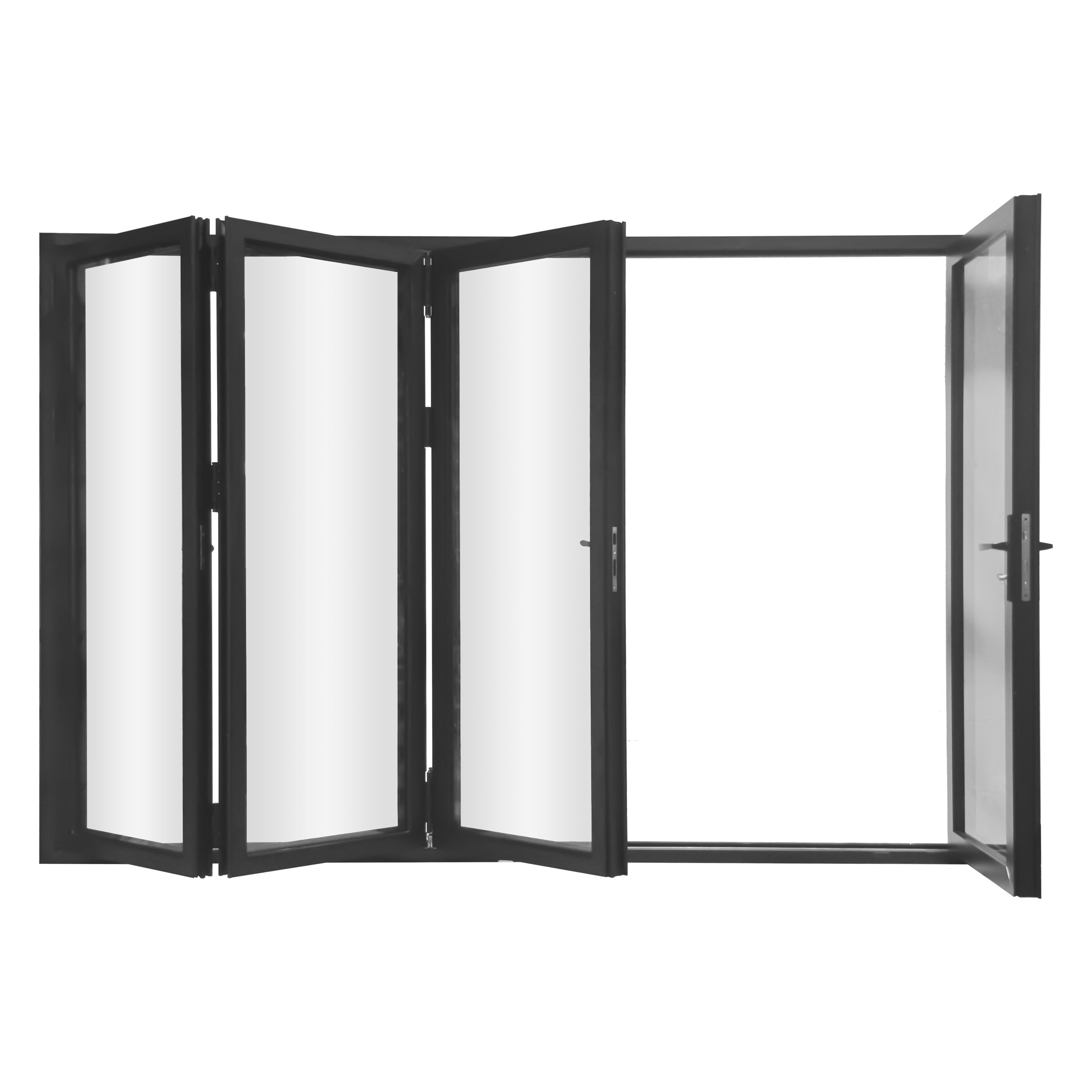 120" x 96" Aluminum Folding Door