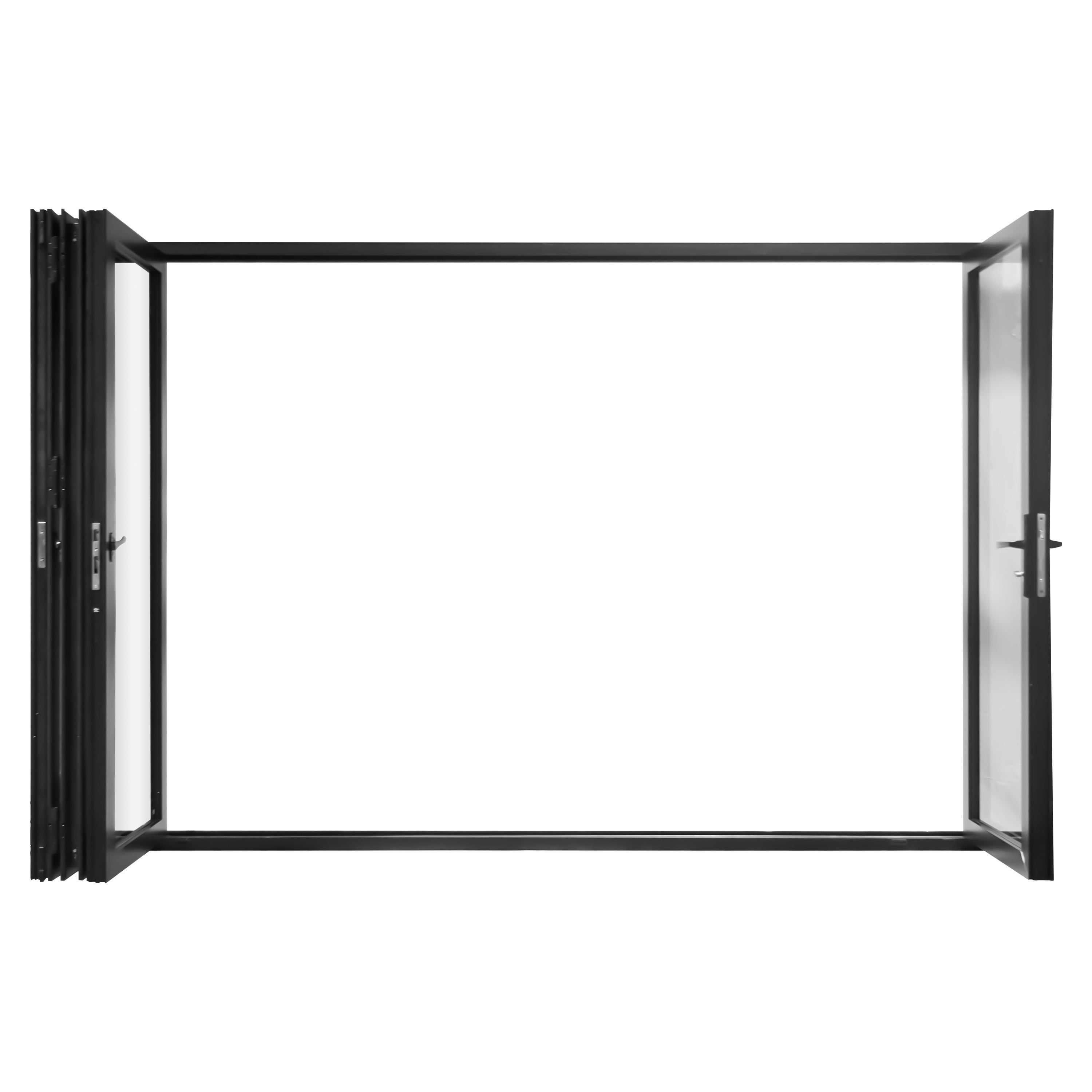 120" x 96" Aluminum Folding Door