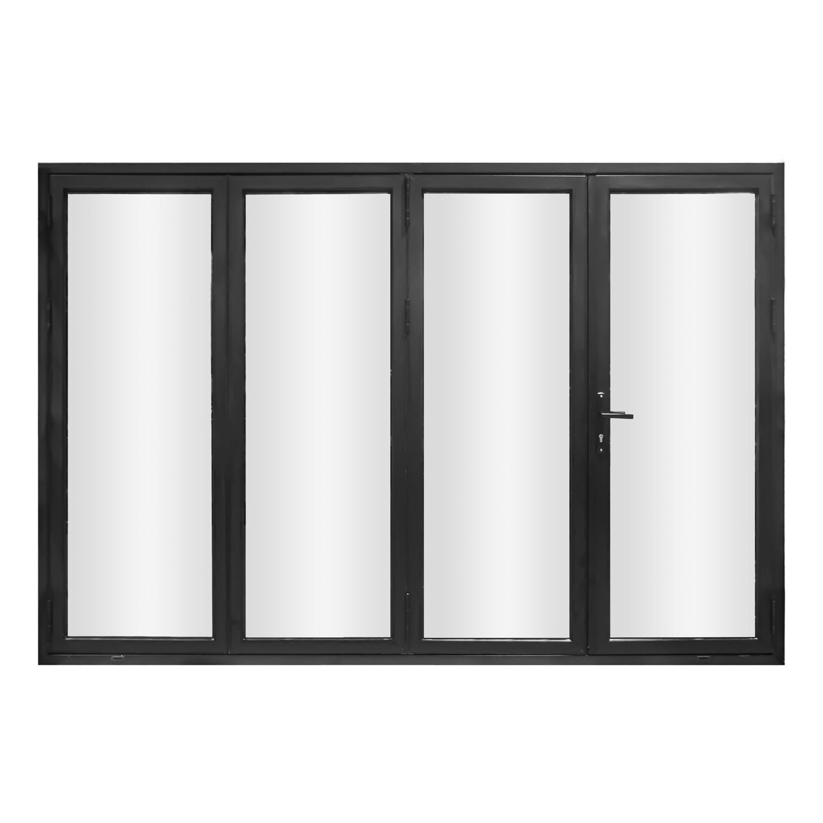 120" x 96" Aluminum Folding Door