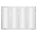 Aluminum Folding Door 120"x96"