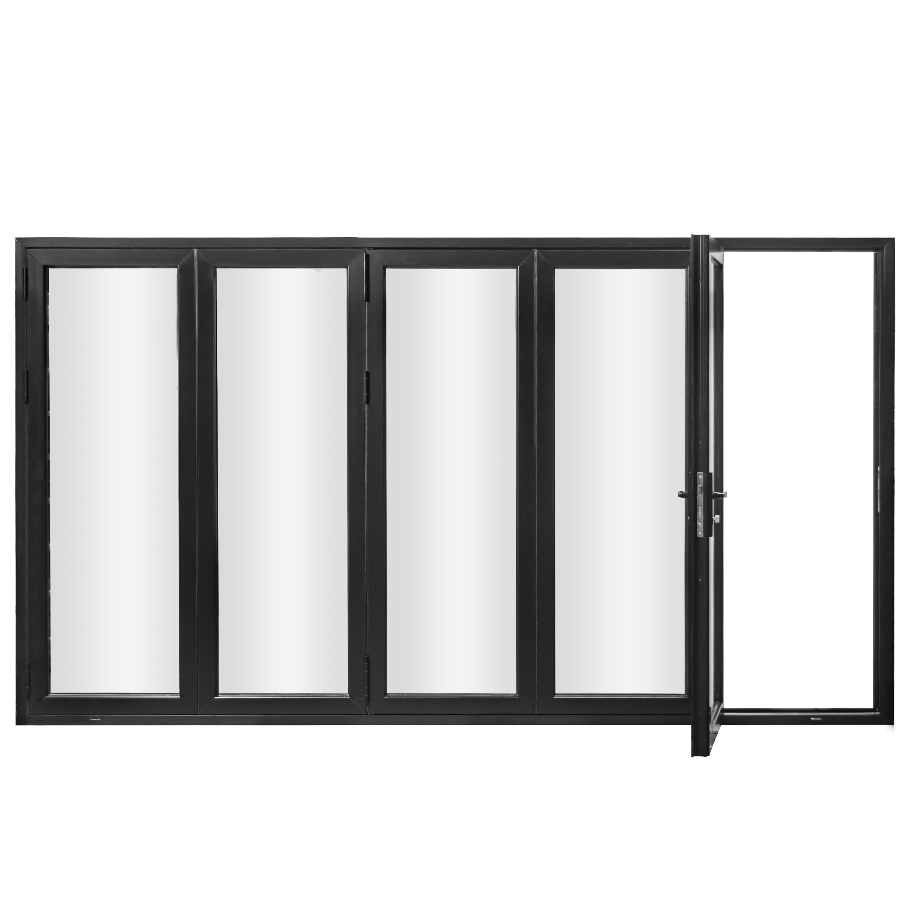 Aluminum Folding Door 144" x 96"